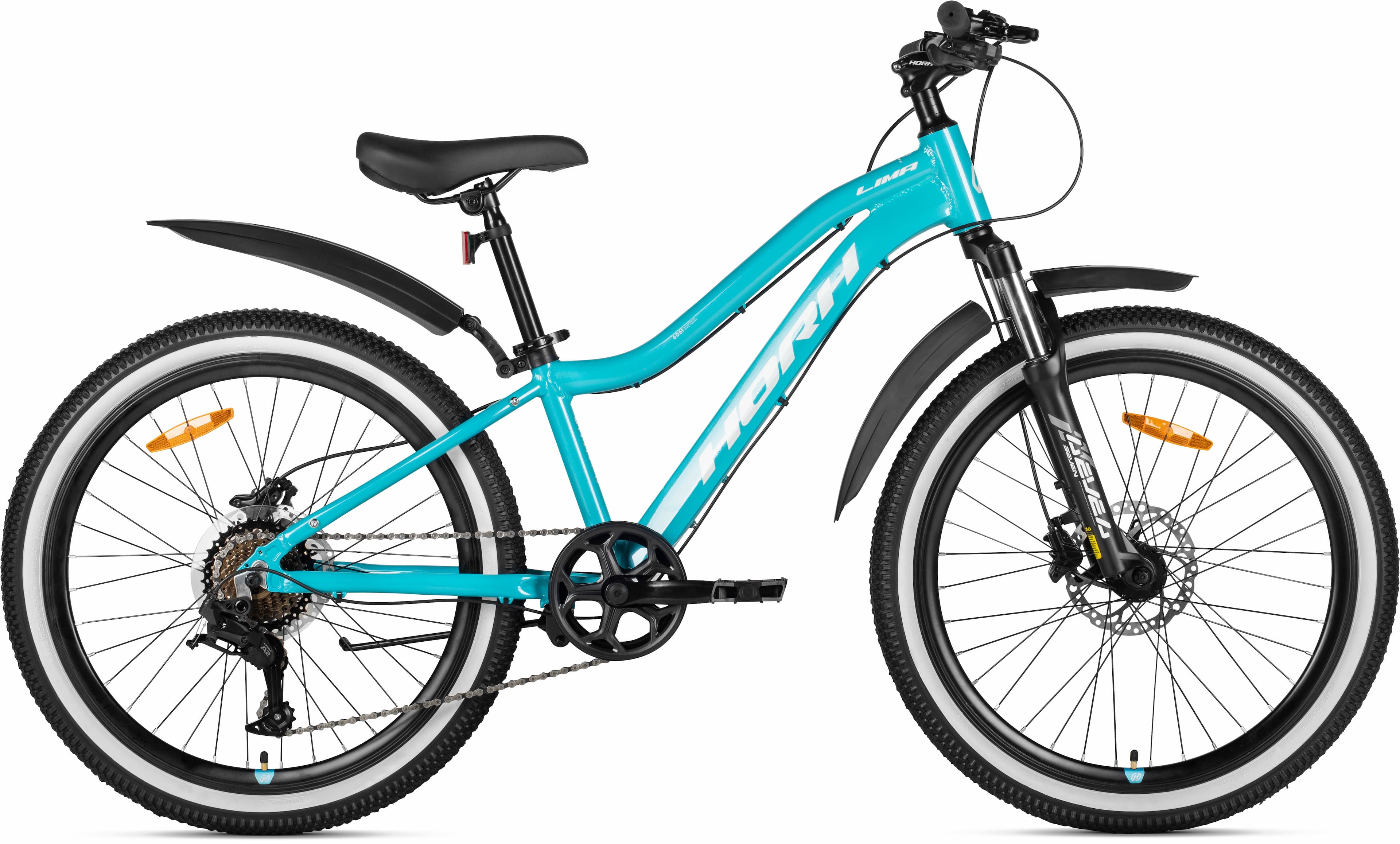 Велосипед HORH LIMA LHD4.0 24" (2025) Tuquoise-Black