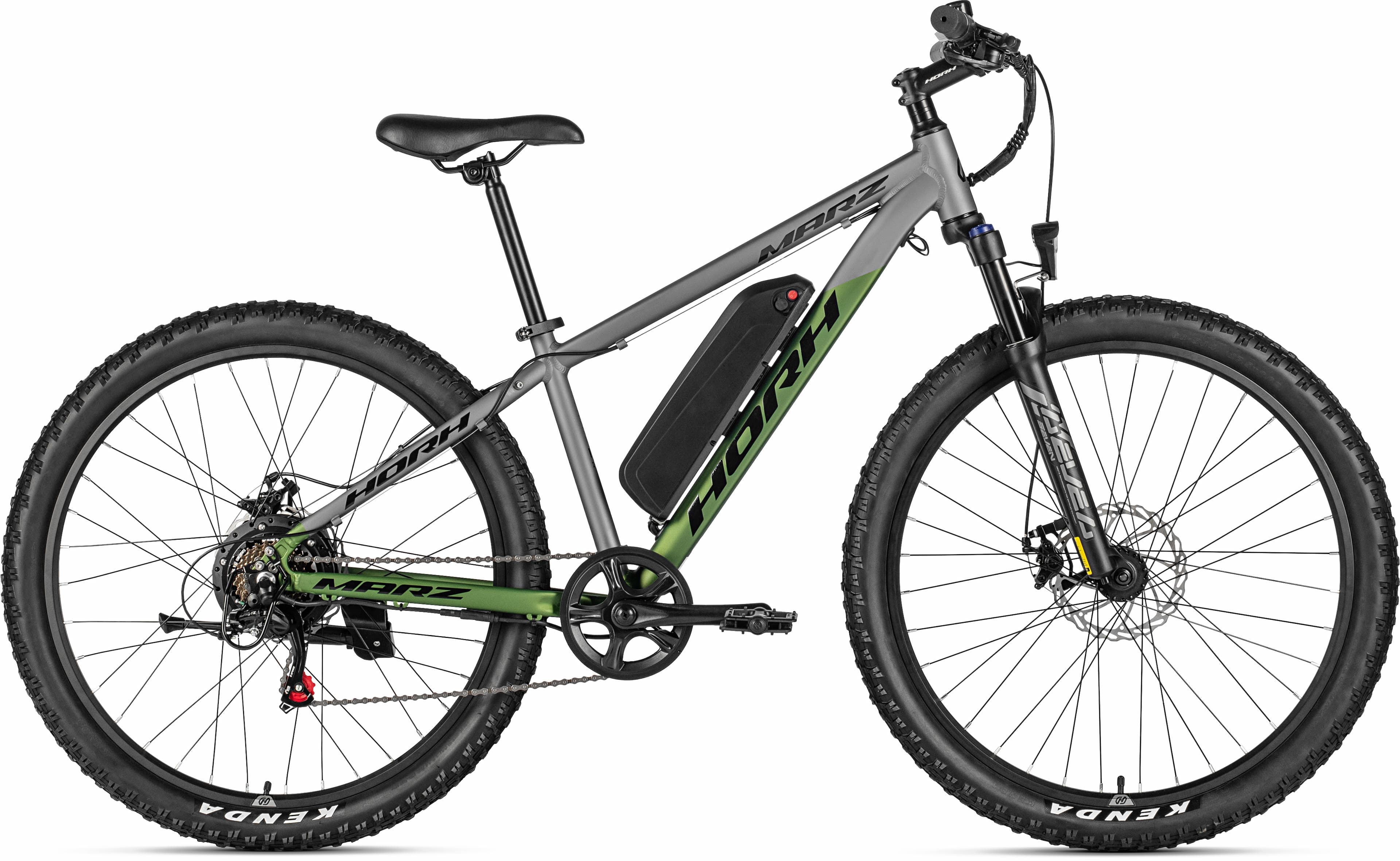 Электровелосипед HORH Marz 27,5" 500W (2026) Grey-Green