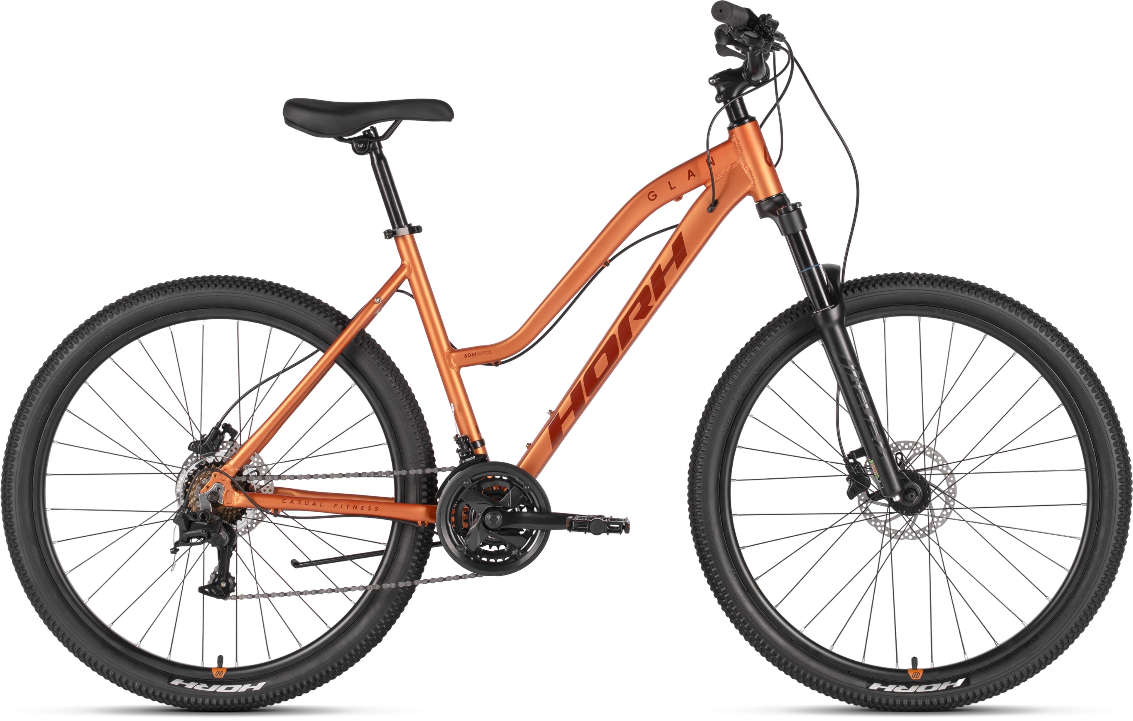 Велосипед HORH GLAN HD 7.0 27,5" (2026) Copper-Black