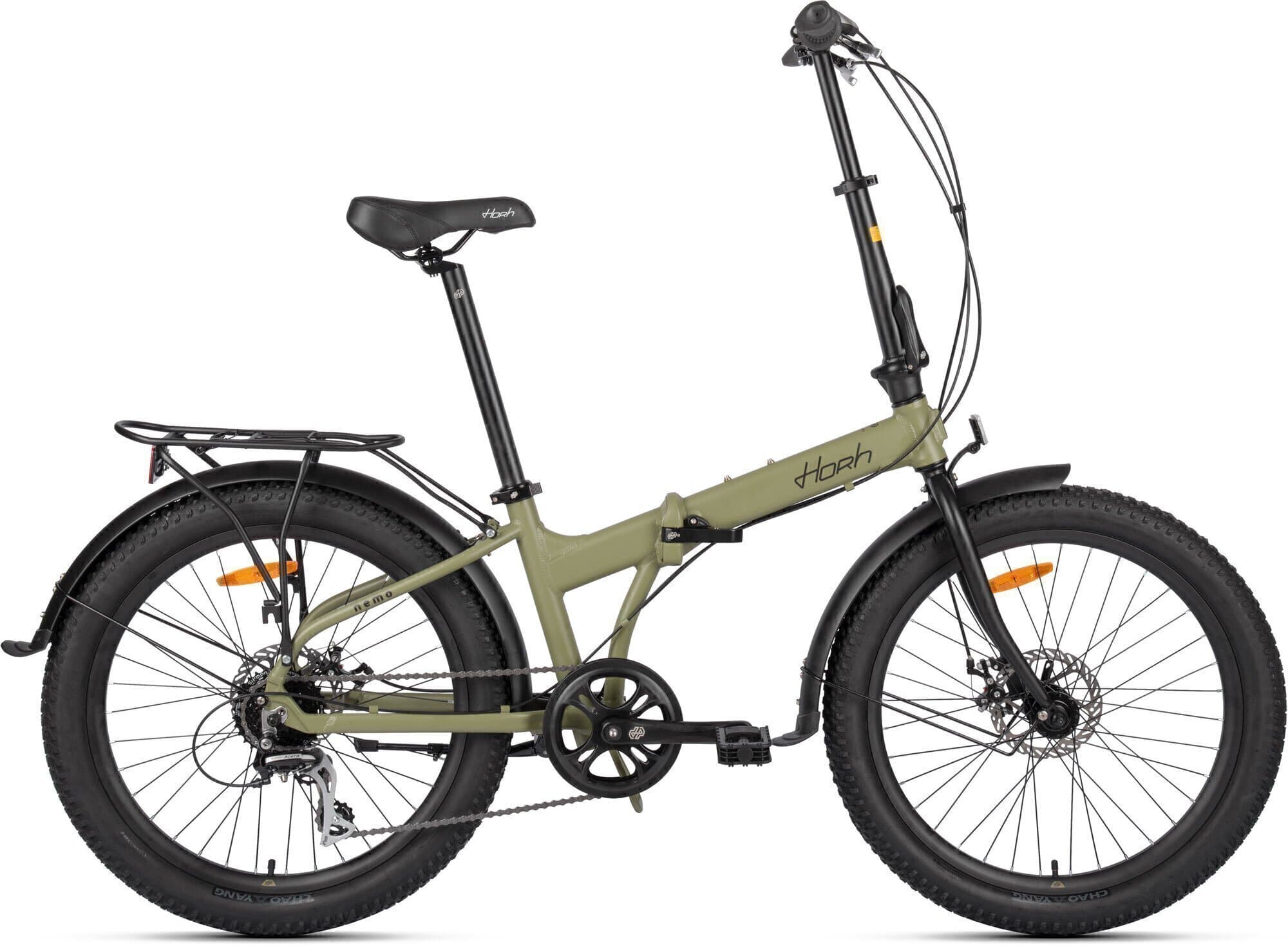 Велосипед HORH NEMO 8SP MD FAT 24" (2025) Dark Green