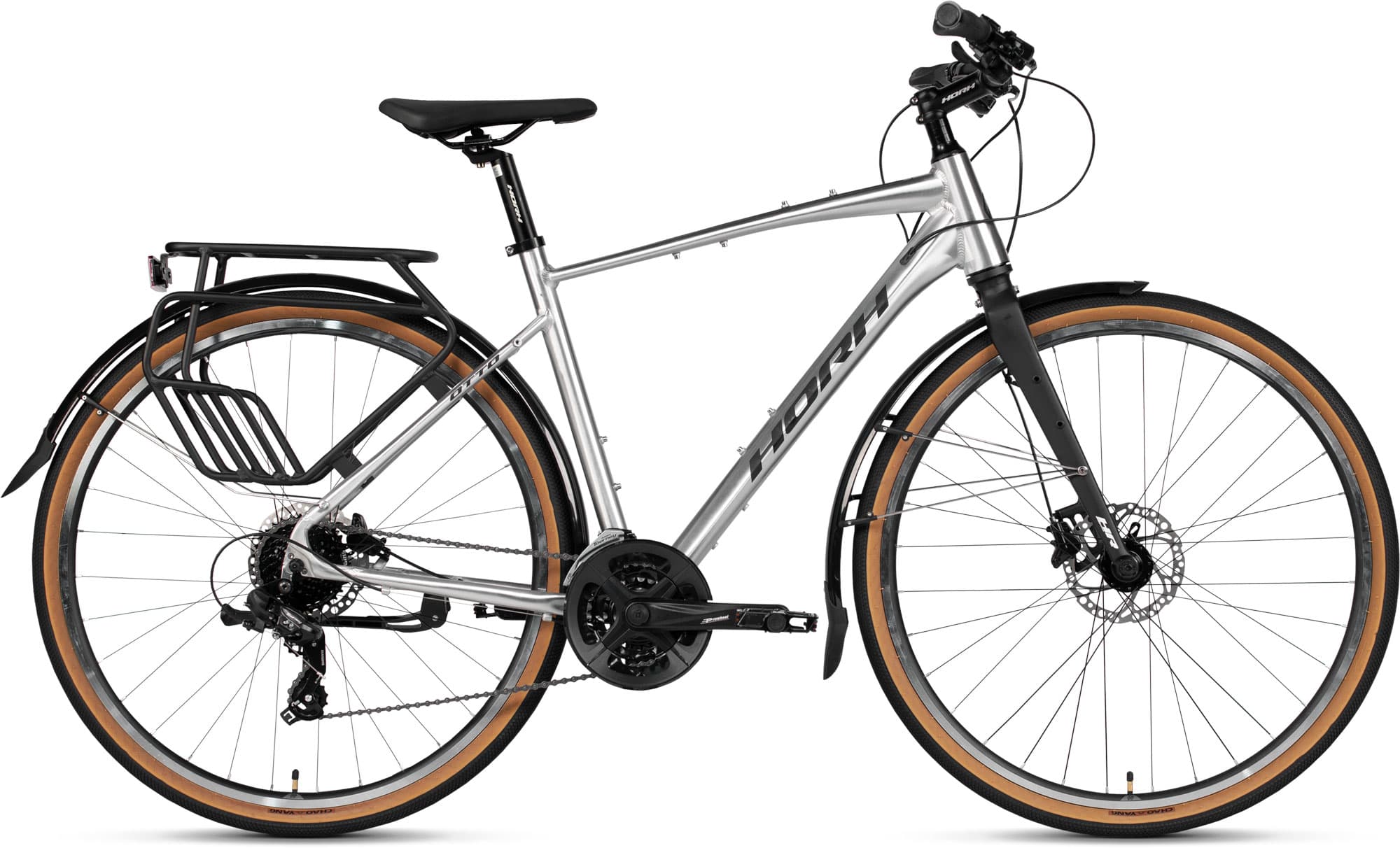 Велосипед HORH OTTO 700C" (2024) Light Grey