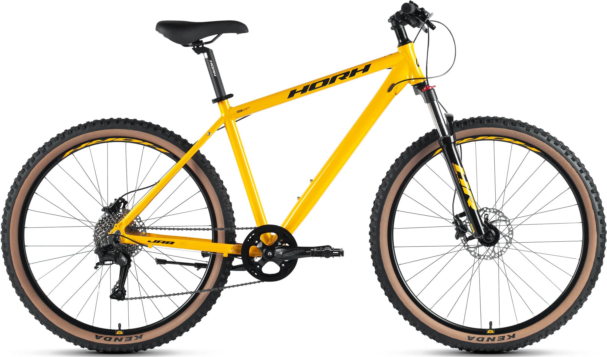 Велосипед HORH JAB JAB27,5AM 27,5" (2024) Yellow-Black