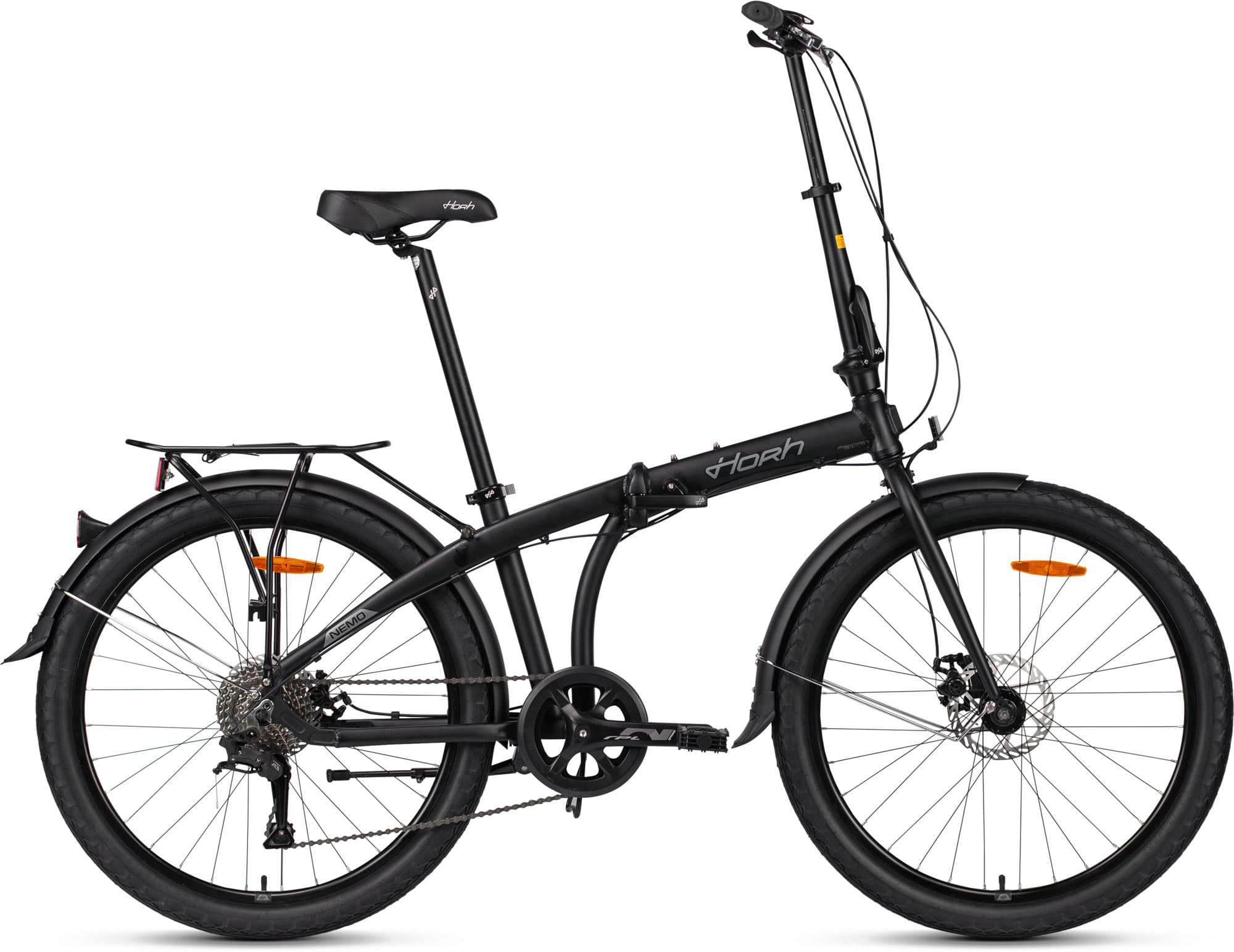 Велосипед HORH NEMO 8SP MD 26" (2024) Full Black
