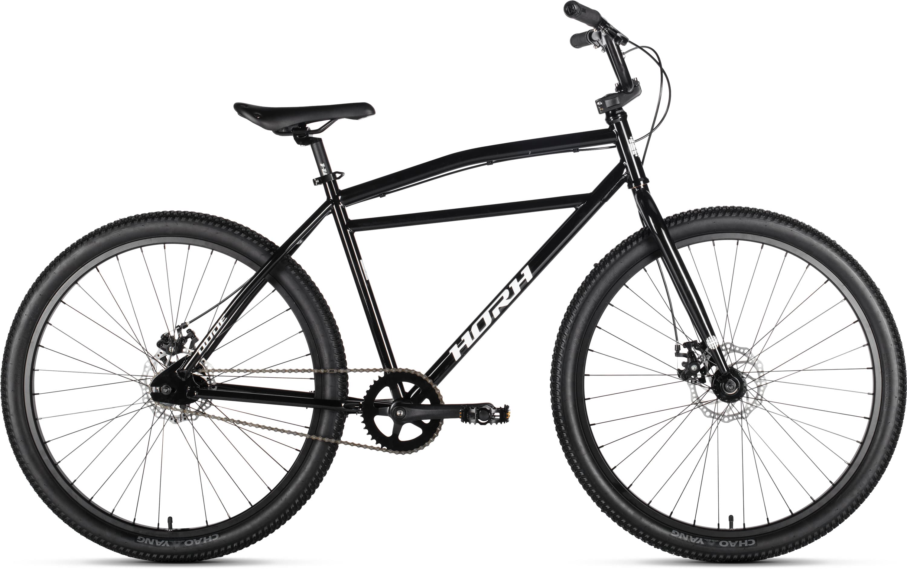 Велосипед HORH DUDE 27.5" (2024) Gloss Black
