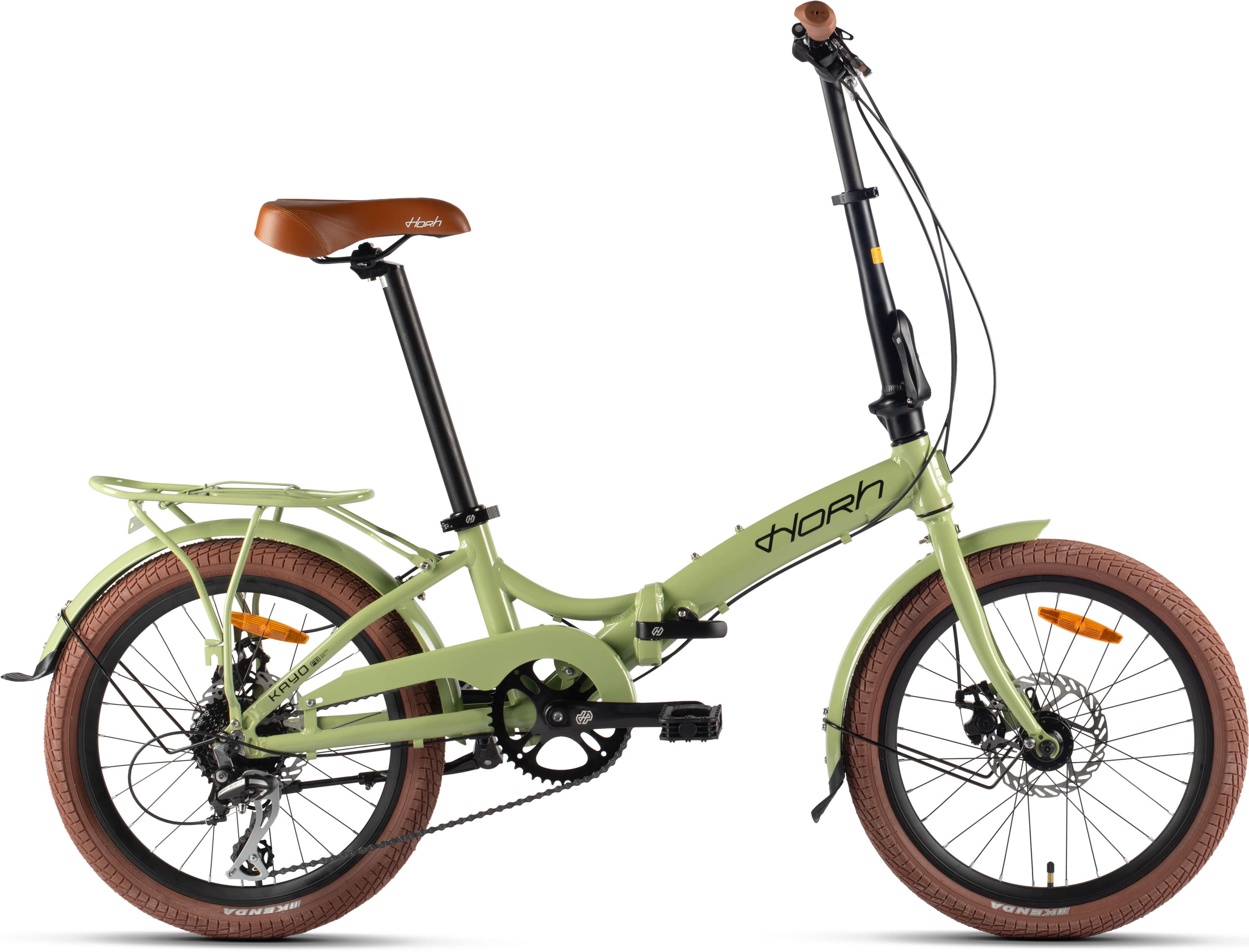 Велосипед HORH KAYO 8SP MD 20" (2026) Light Green