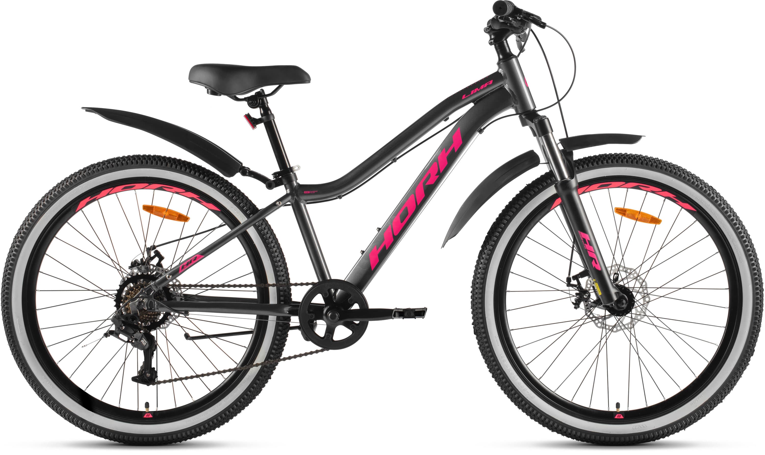 Велосипед HORH LIMA 26" (2026) Black-Pink
