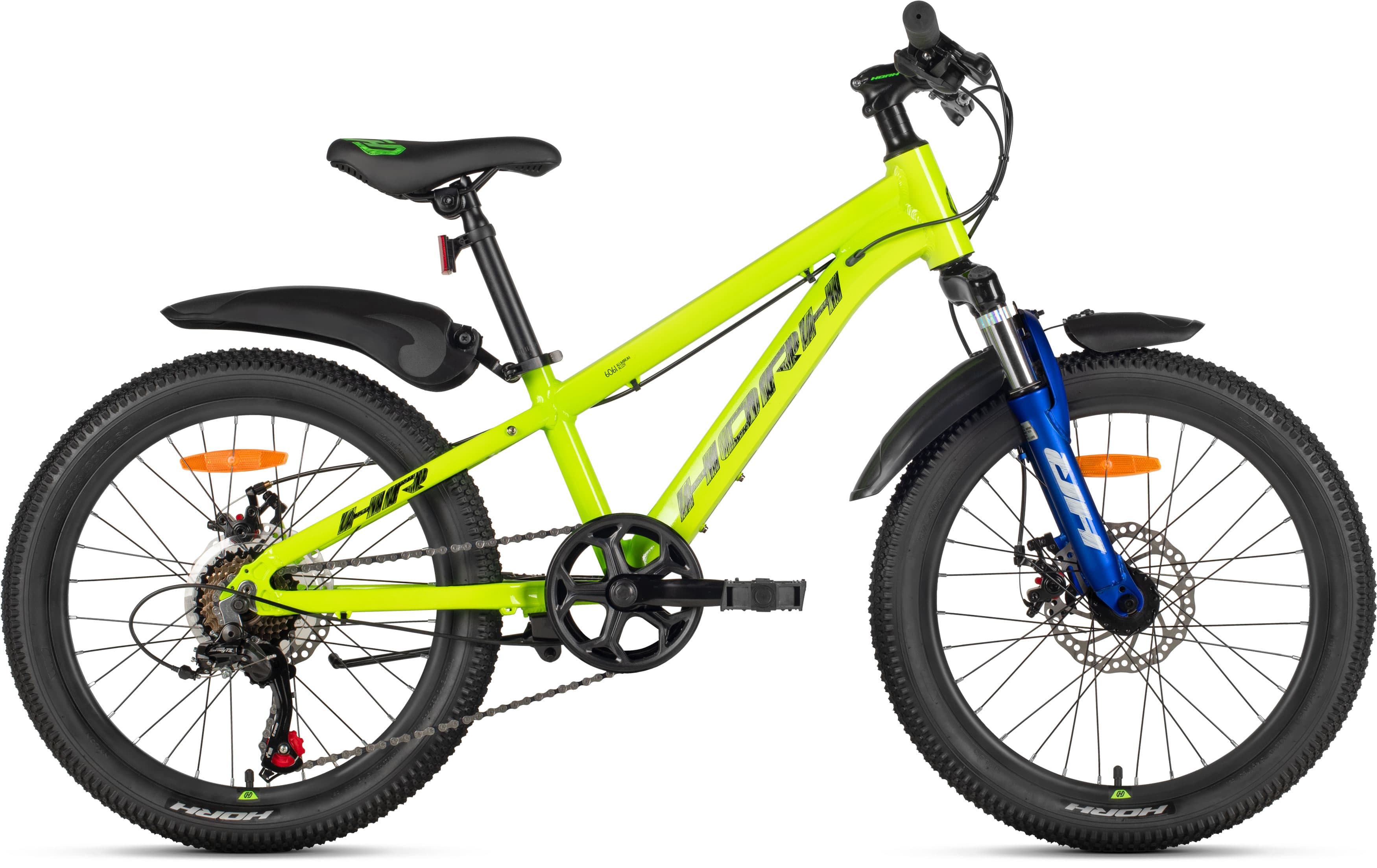 Велосипед HORH TONY HTYMD 2.0 20" (2026) Green-Black-Blue