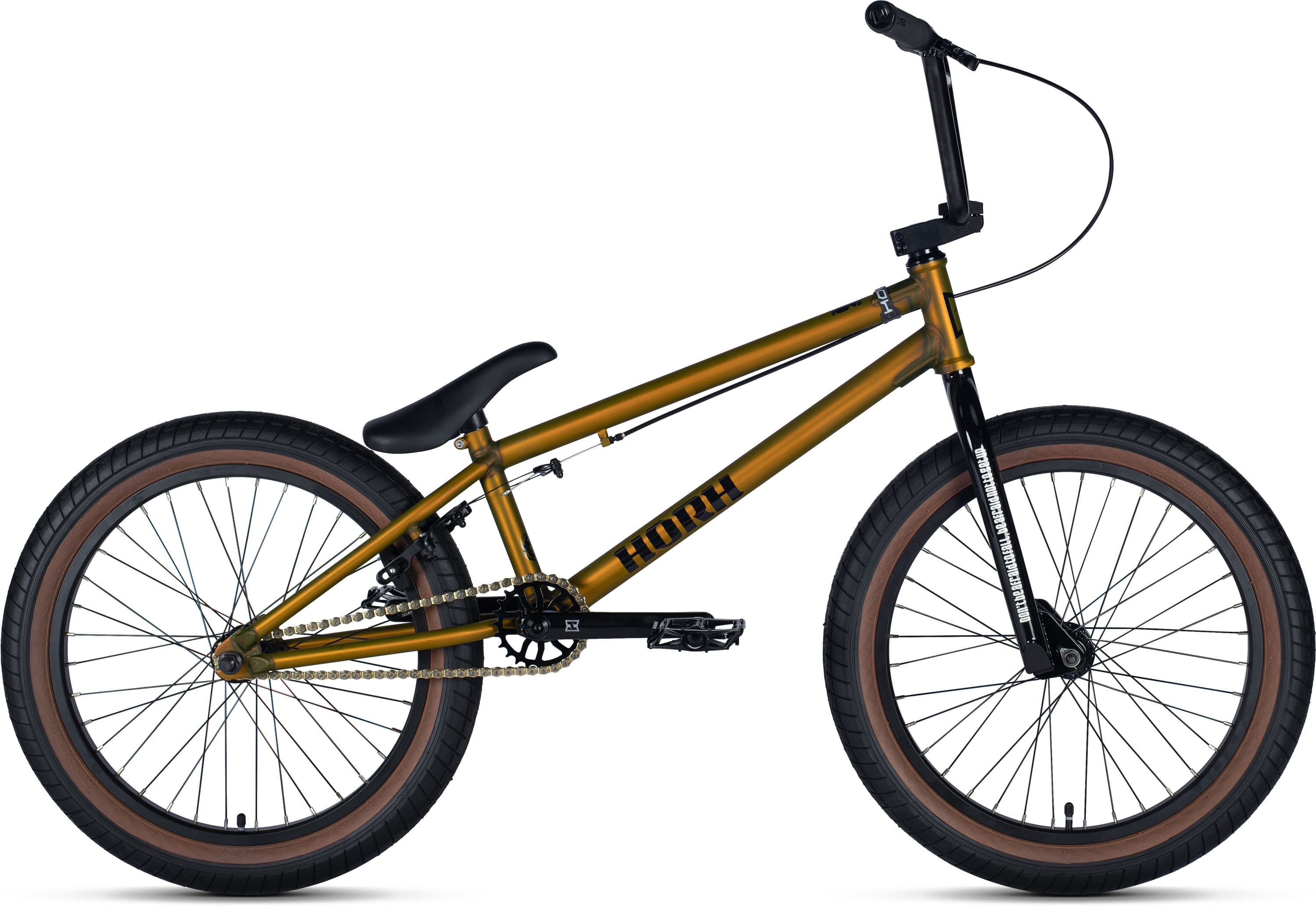 Велосипед HORH STAGE 3 20" (2024) Black Gold
