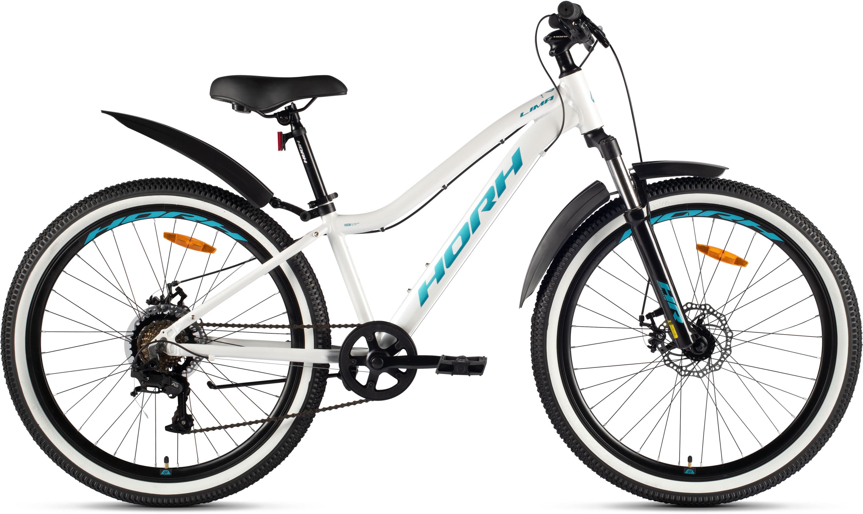 Велосипед HORH LIMA LMD6.0JR 26" (2026) White-Turquoise-Black