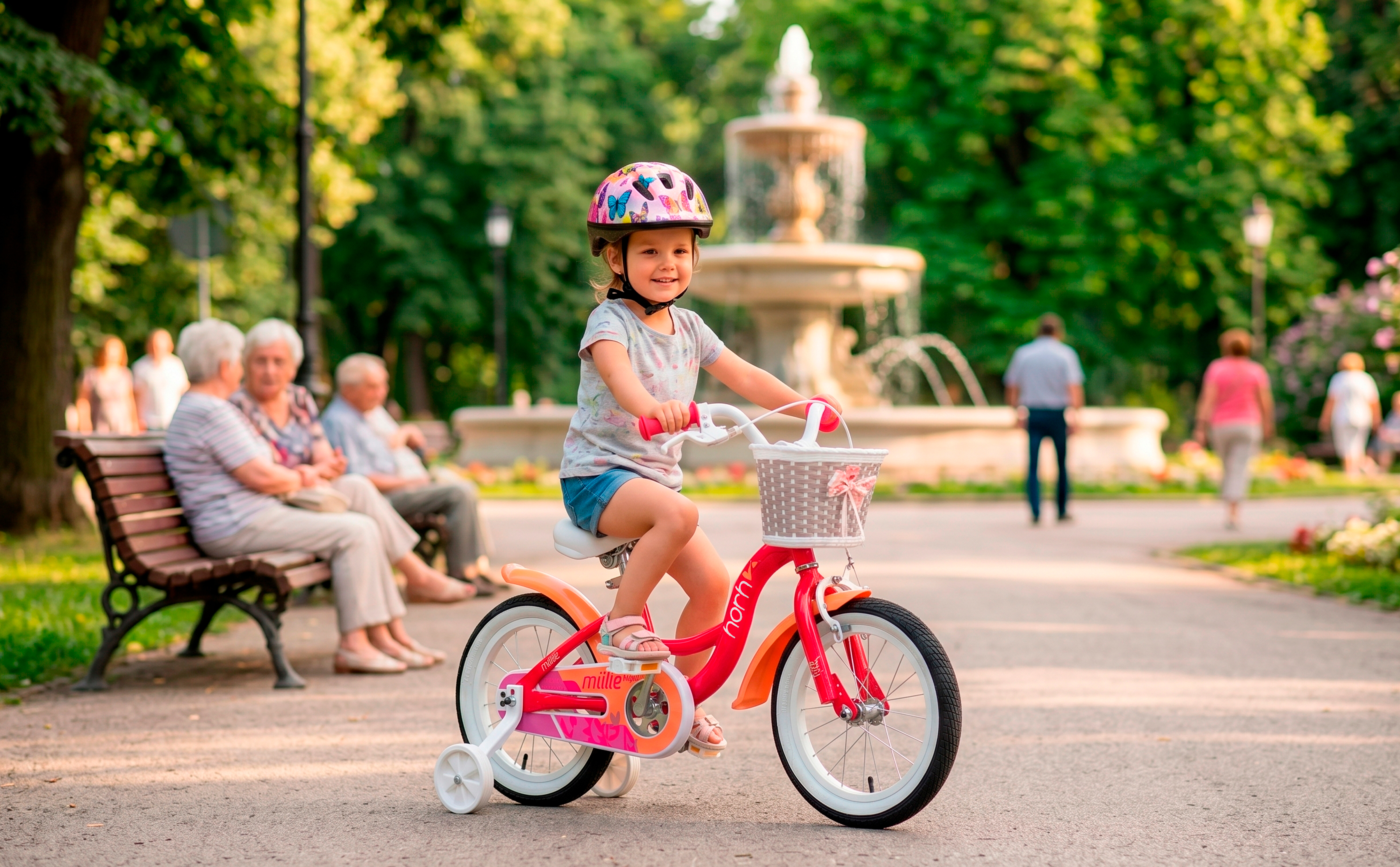 Велосипед HORH MILLIE 14" (2024) Red
