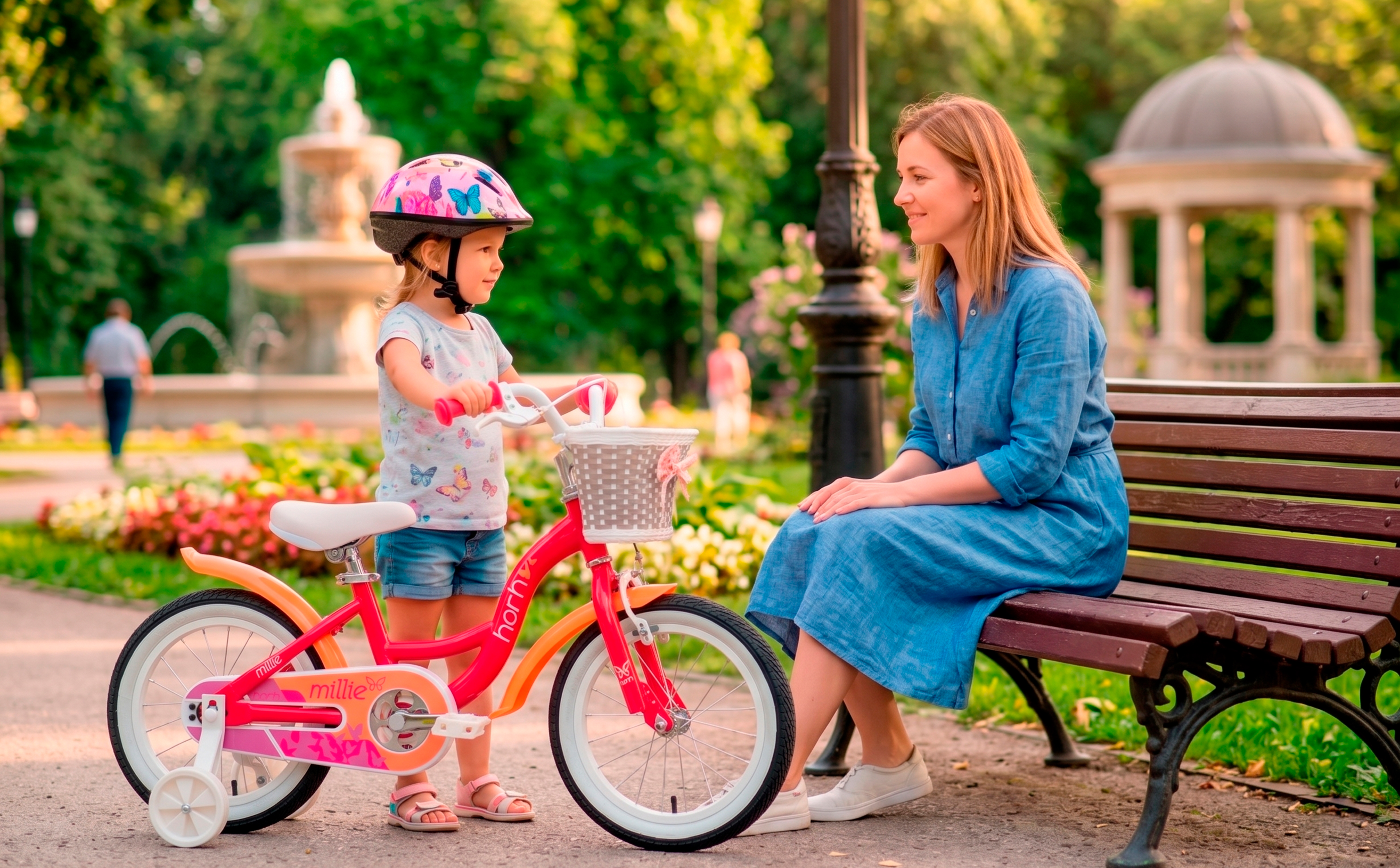 Велосипед HORH MILLIE 14" (2024) Red