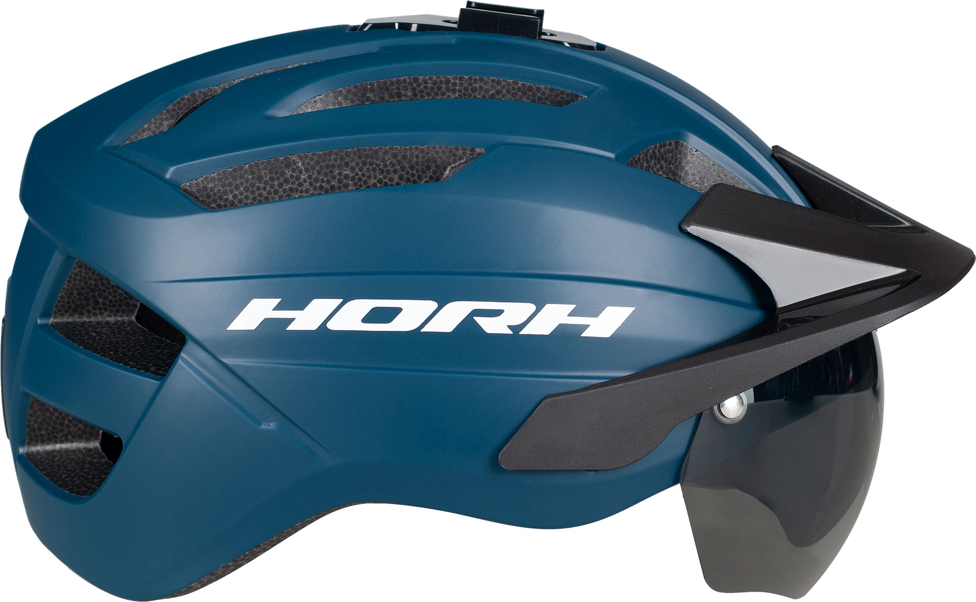 Шлем Horh 46+линза синий