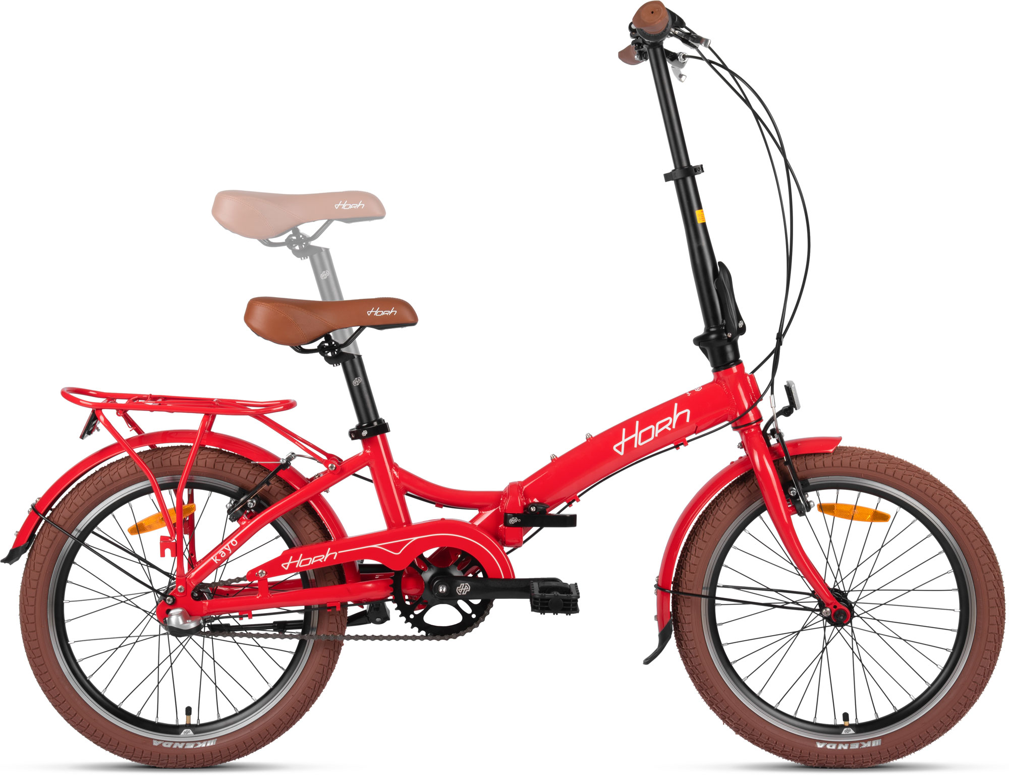 Велосипед HORH KAYO NEXUS 3SP VB 20" (2024) Red