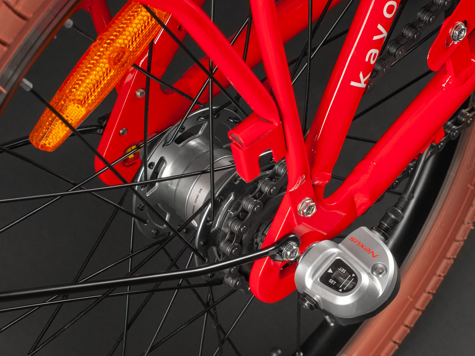 Велосипед HORH KAYO NEXUS 3SP VB 20" (2024) Red