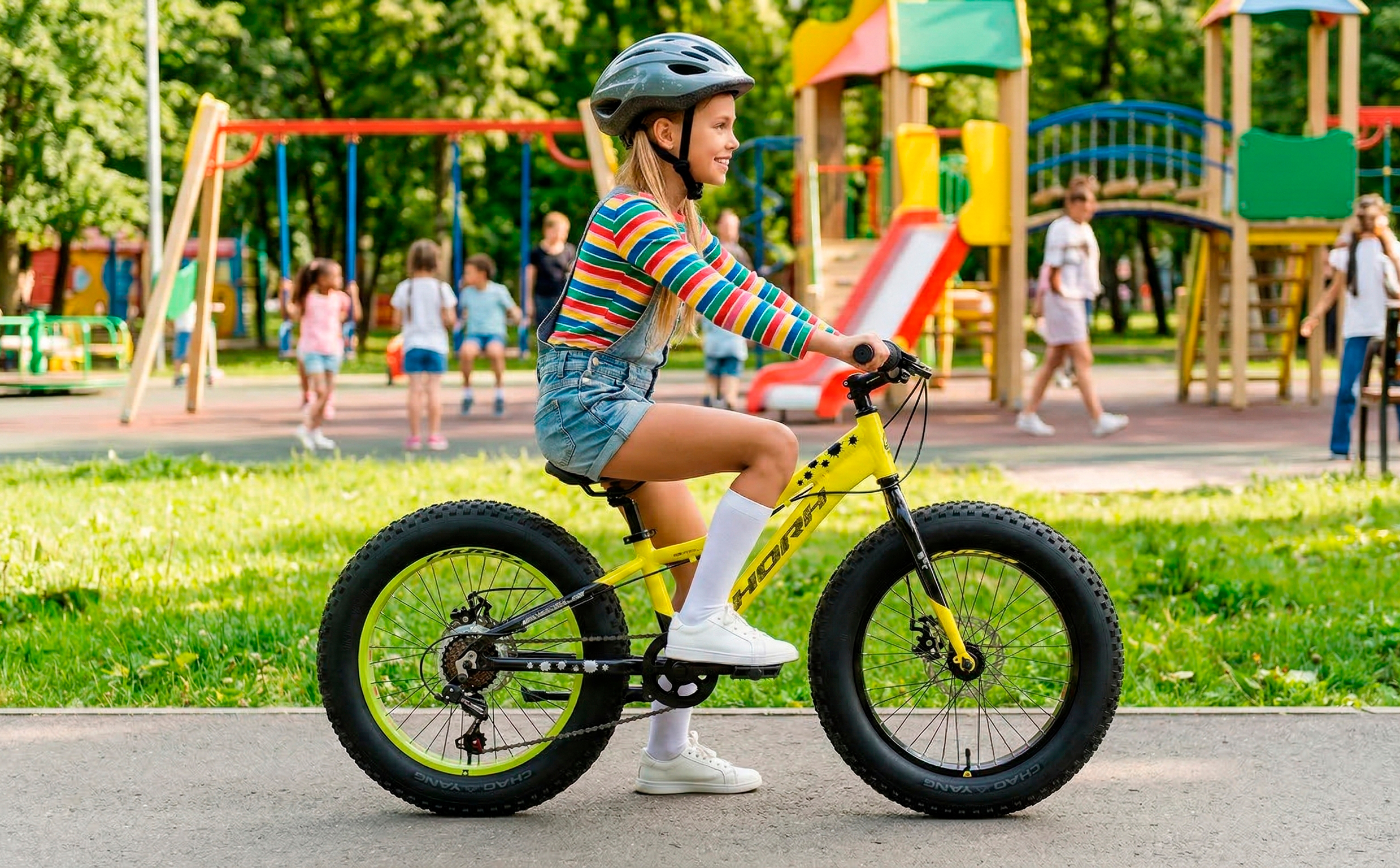 Велосипед HORH BUBBLE MD 20" (2024) Yellow