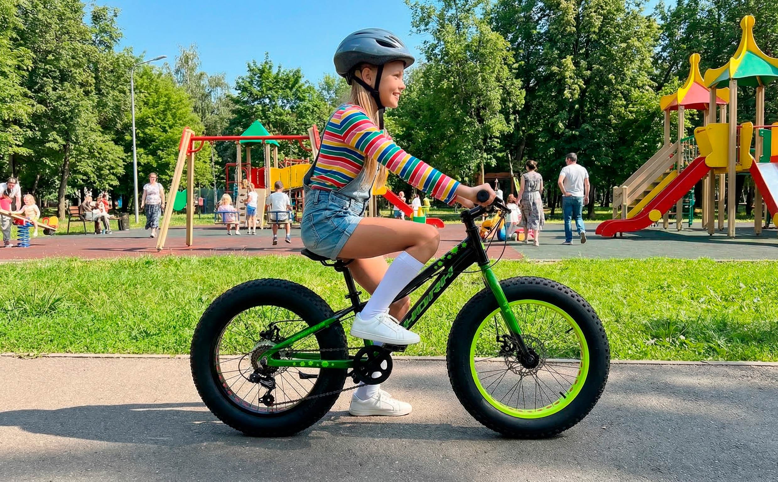Велосипед HORH BUBBLE MD 20" (2024) Green