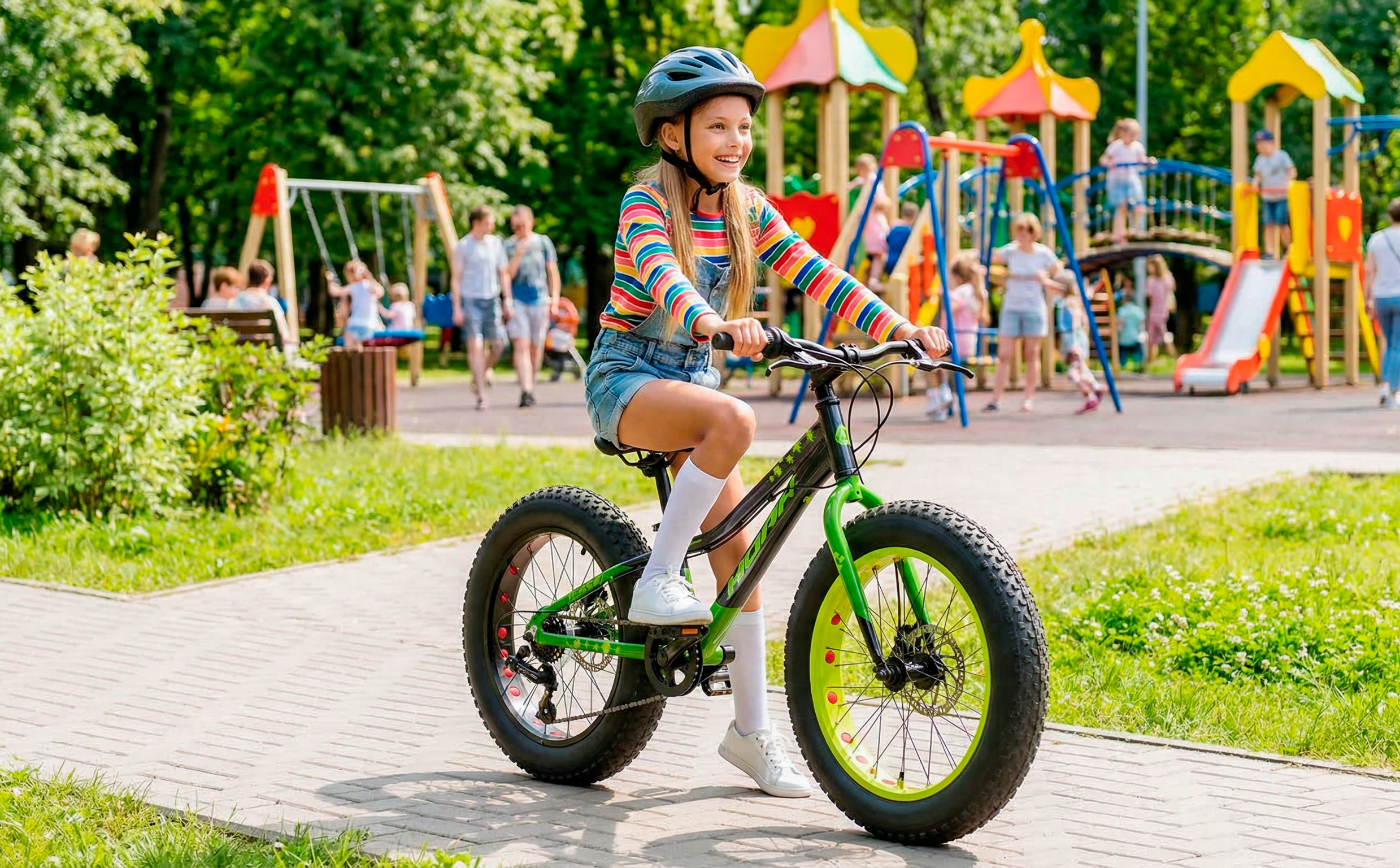 Велосипед HORH BUBBLE MD 20" (2024) Green