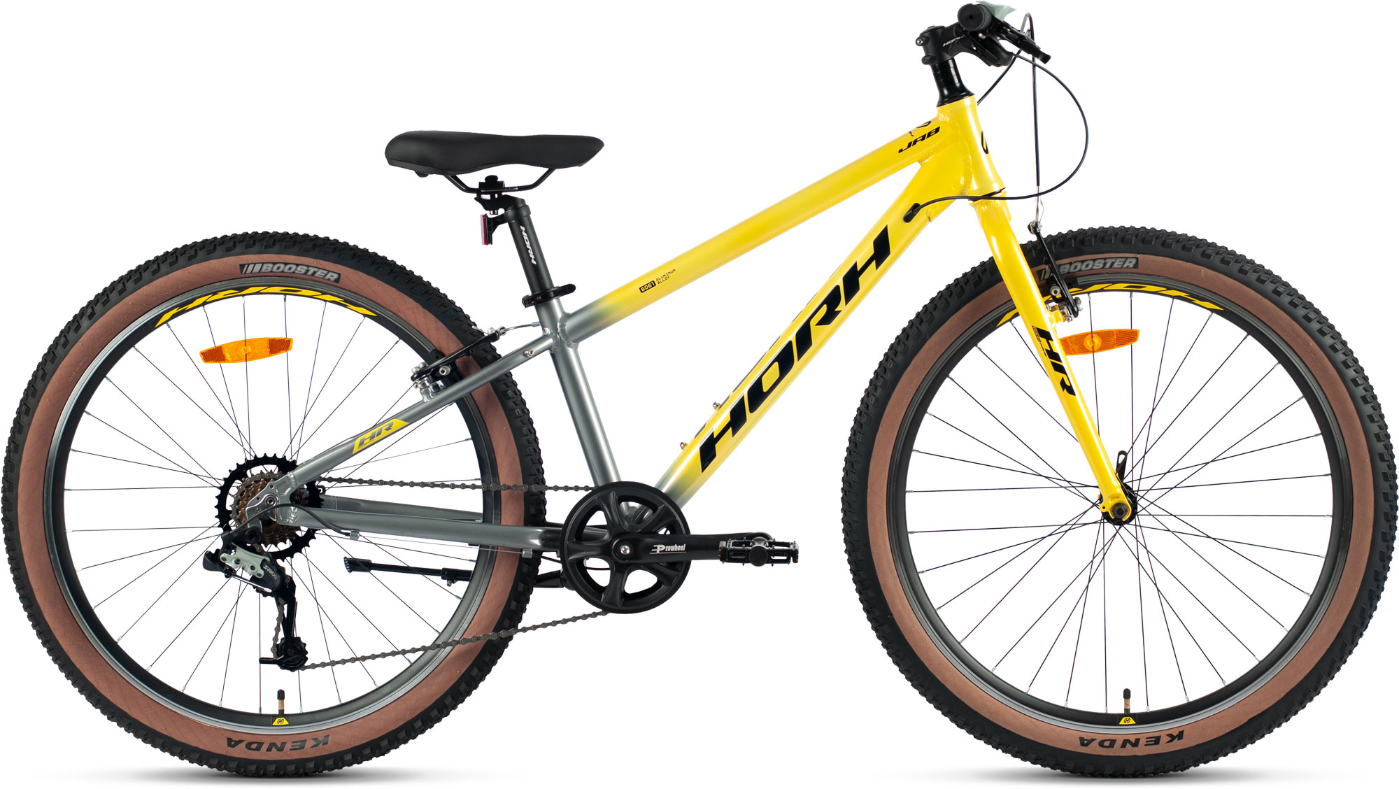 Велосипед HORH JAB VB 26" (2025) Yellow-Light Grey
