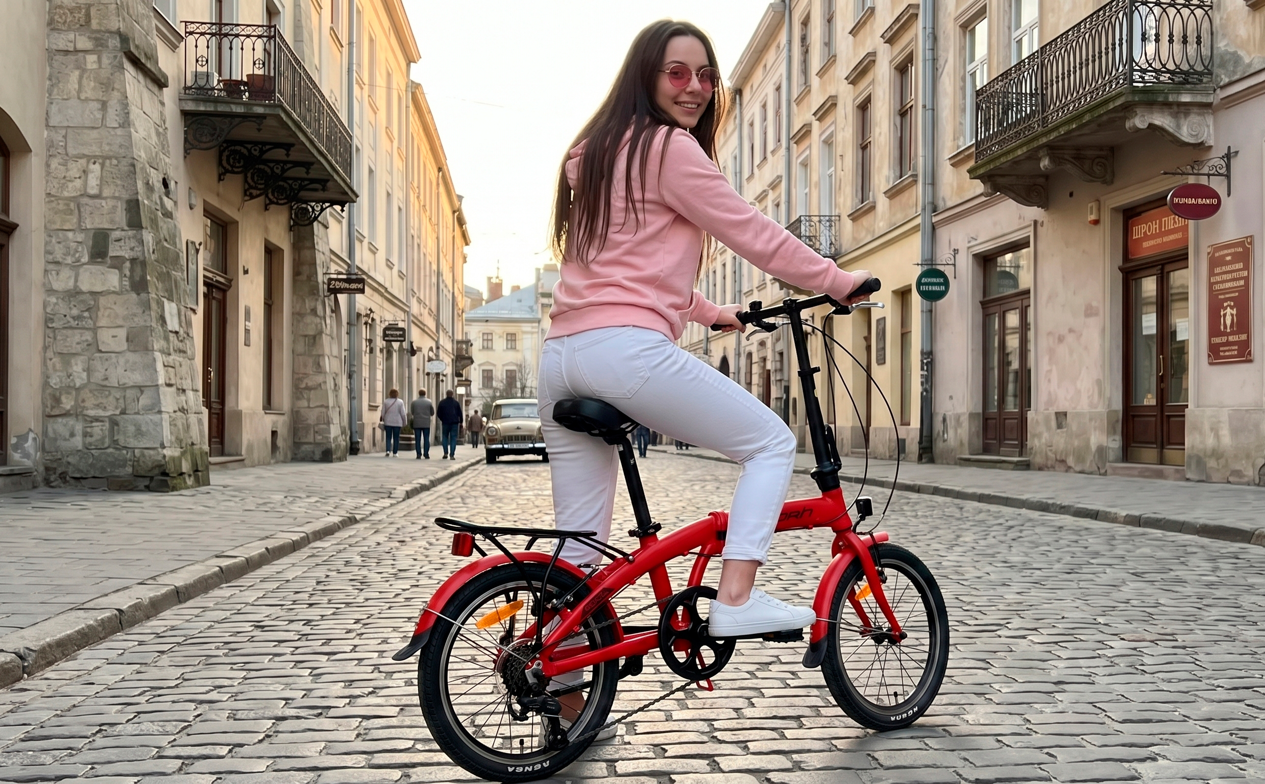 Велосипед HORH NEMO 7SP VB 16" (2025) Red-Black