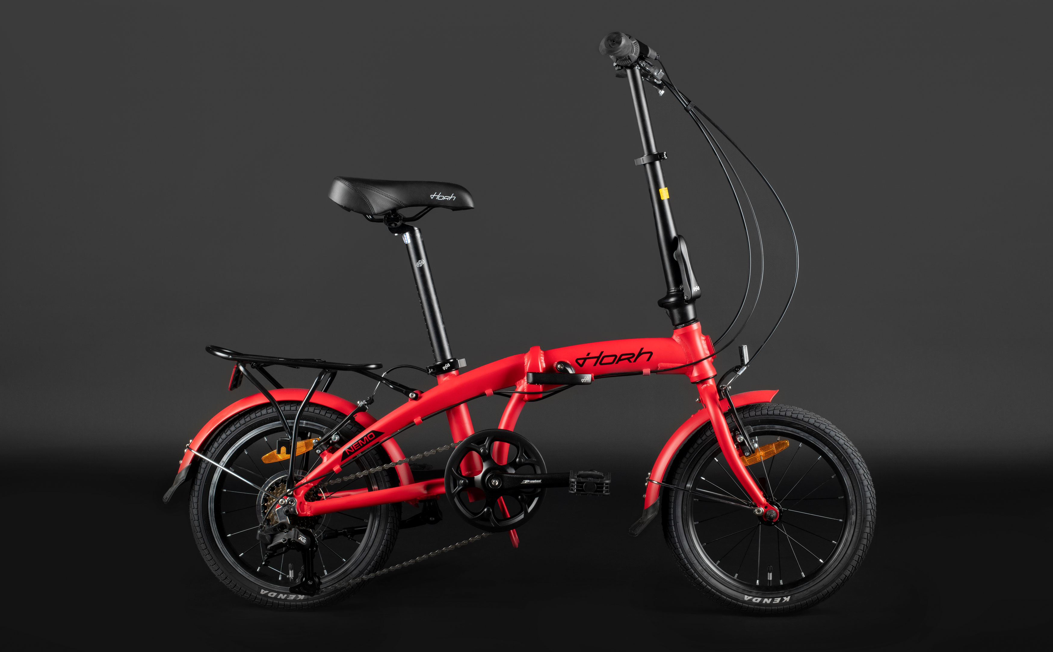 Велосипед HORH NEMO 7SP VB 16" (2025) Red-Black