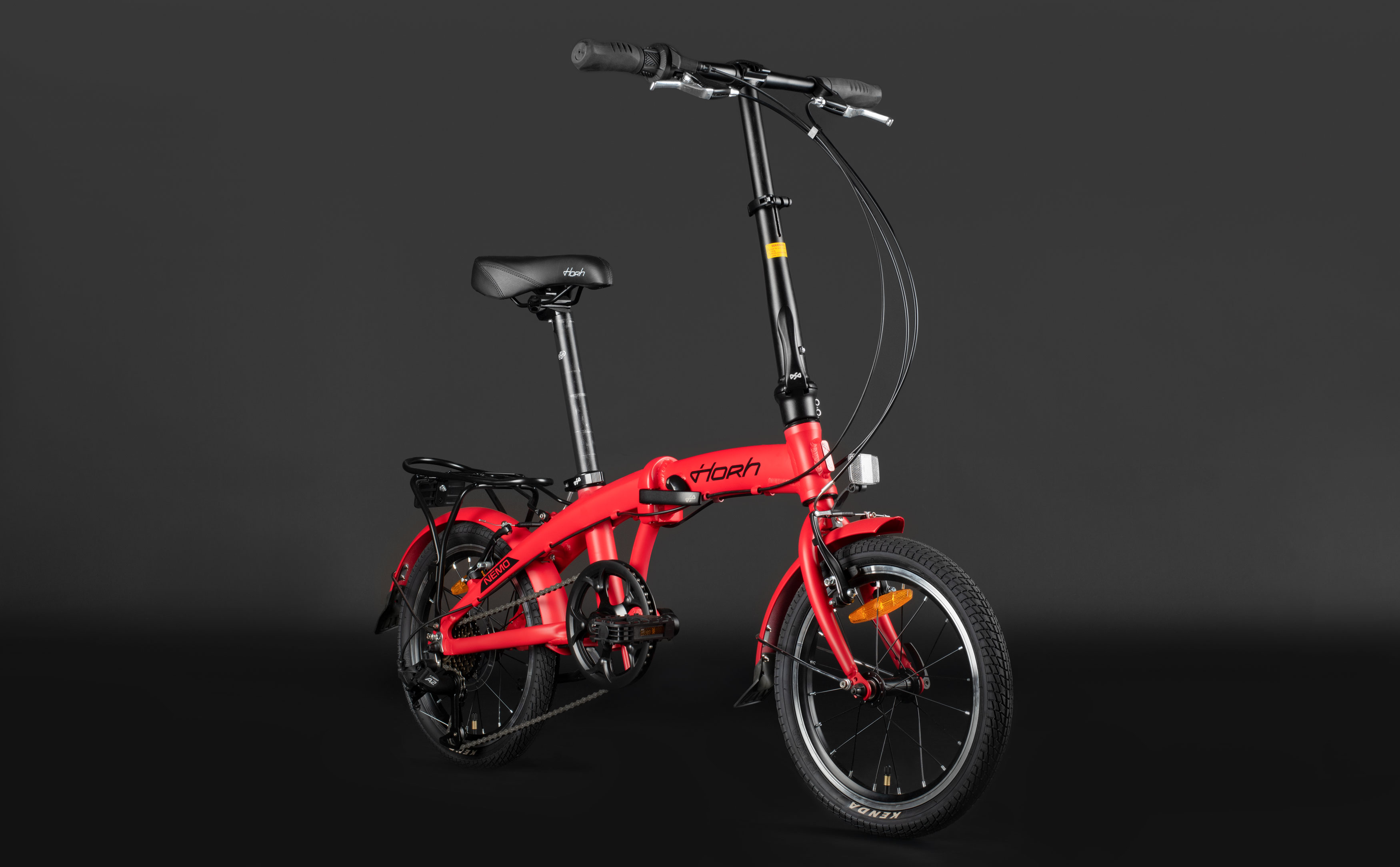 Велосипед HORH NEMO 7SP VB 16" (2025) Red-Black