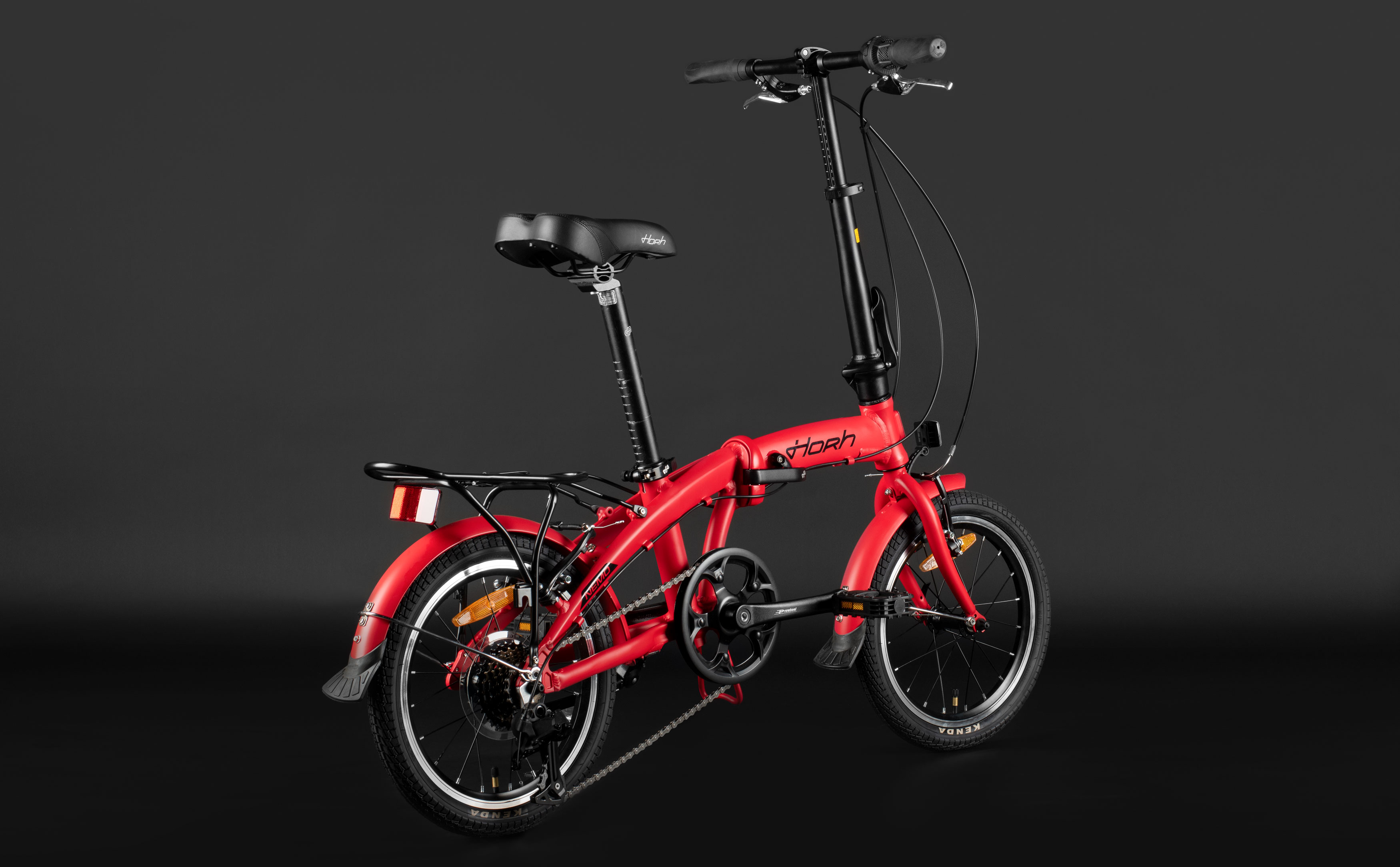 Велосипед HORH NEMO 7SP VB 16" (2025) Red-Black