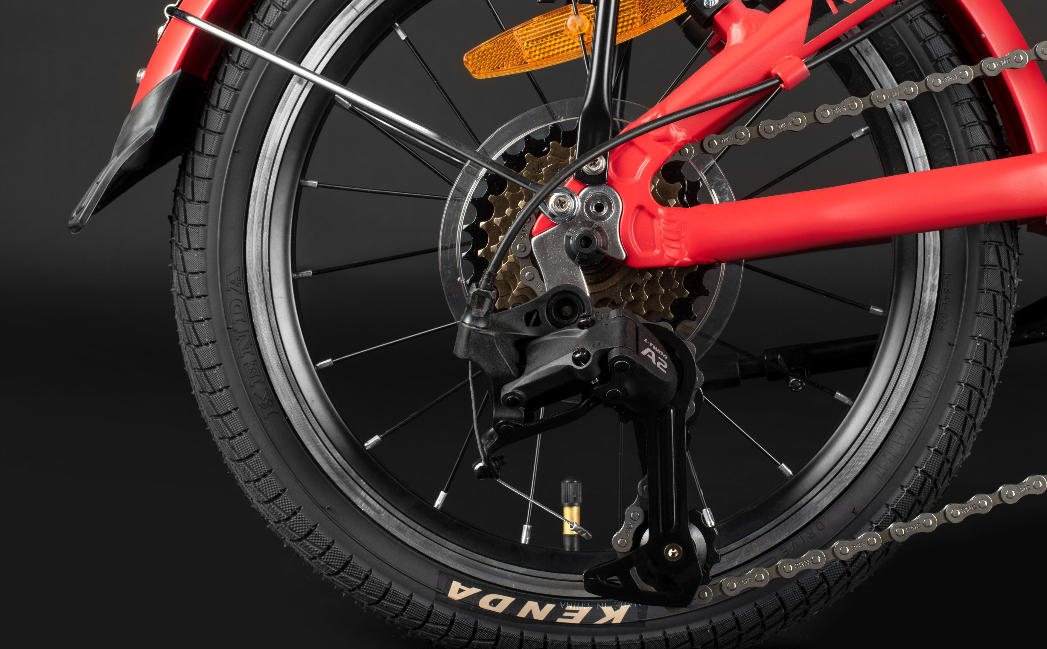 Велосипед HORH NEMO 7SP VB 16" (2025) Red-Black