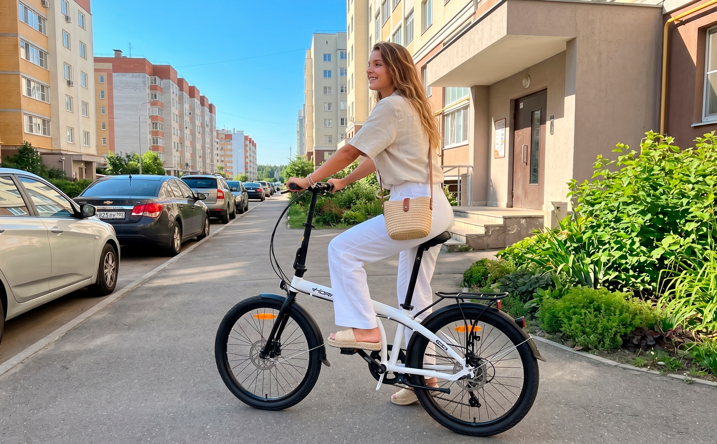 Велосипед HORH NEMO 8SP MD 26" (2024) White-Black