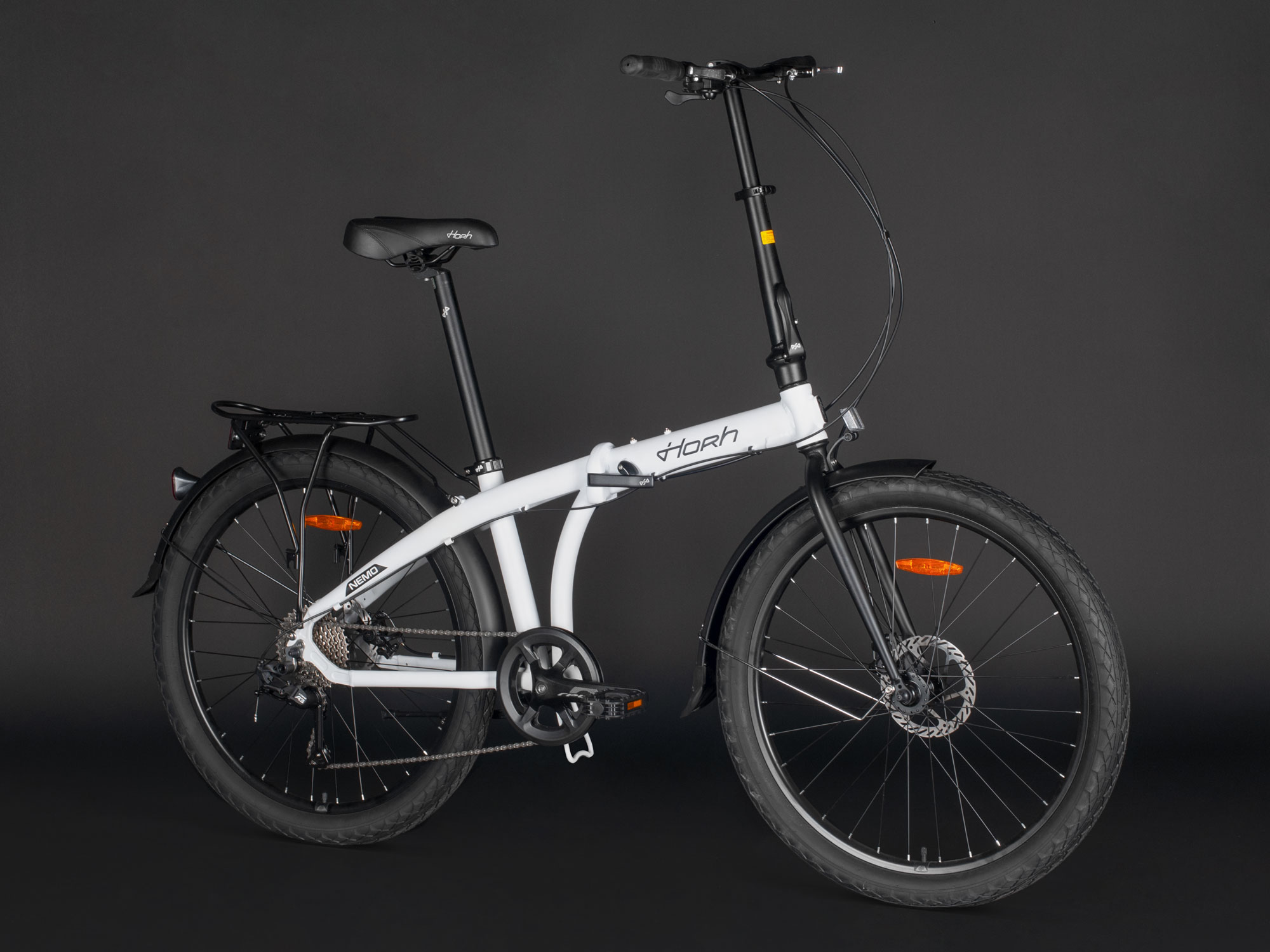 Велосипед HORH NEMO 8SP MD 26" (2024) White-Black