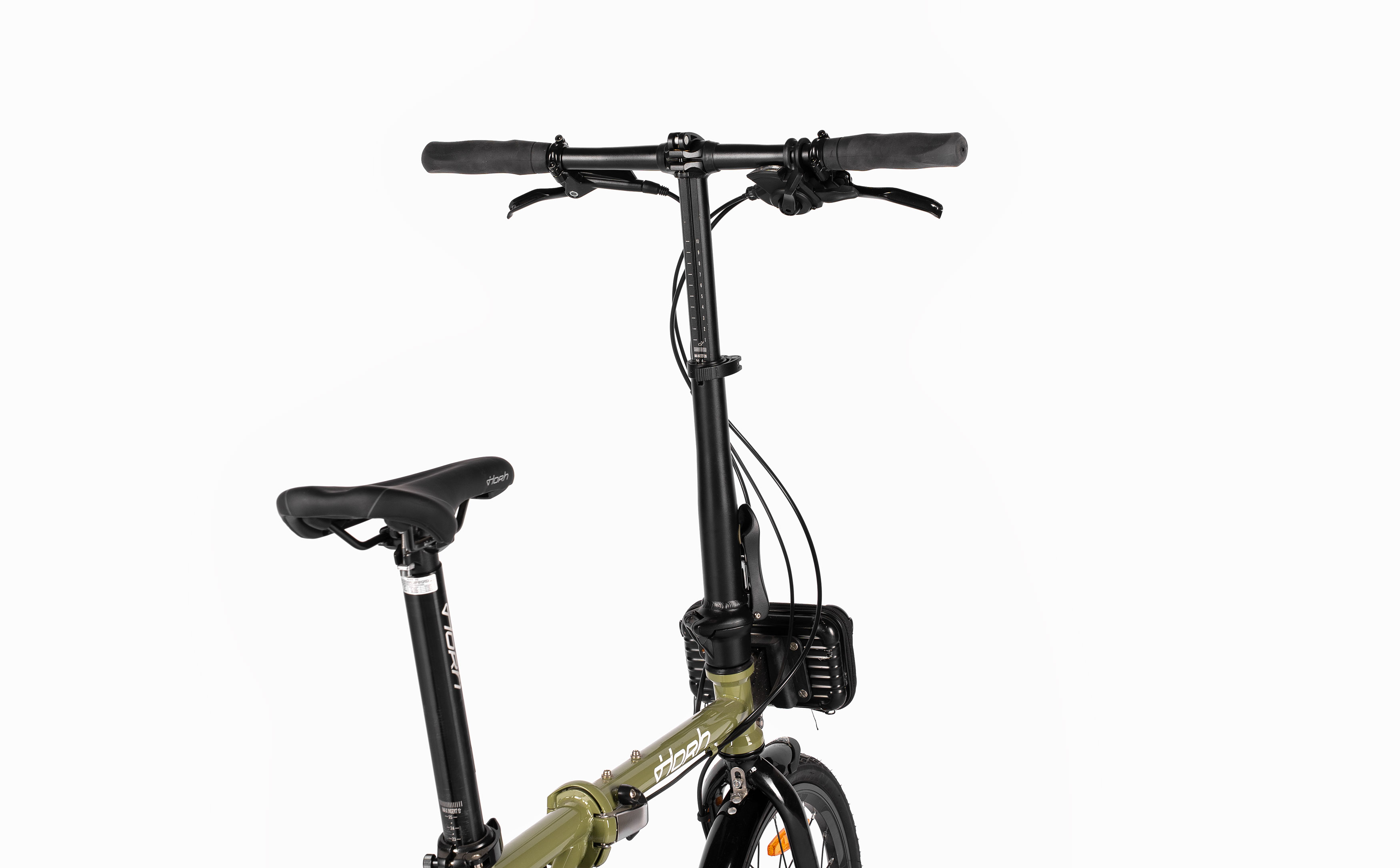 Велосипед HORH T16 16" (2024) Khaki Green-White