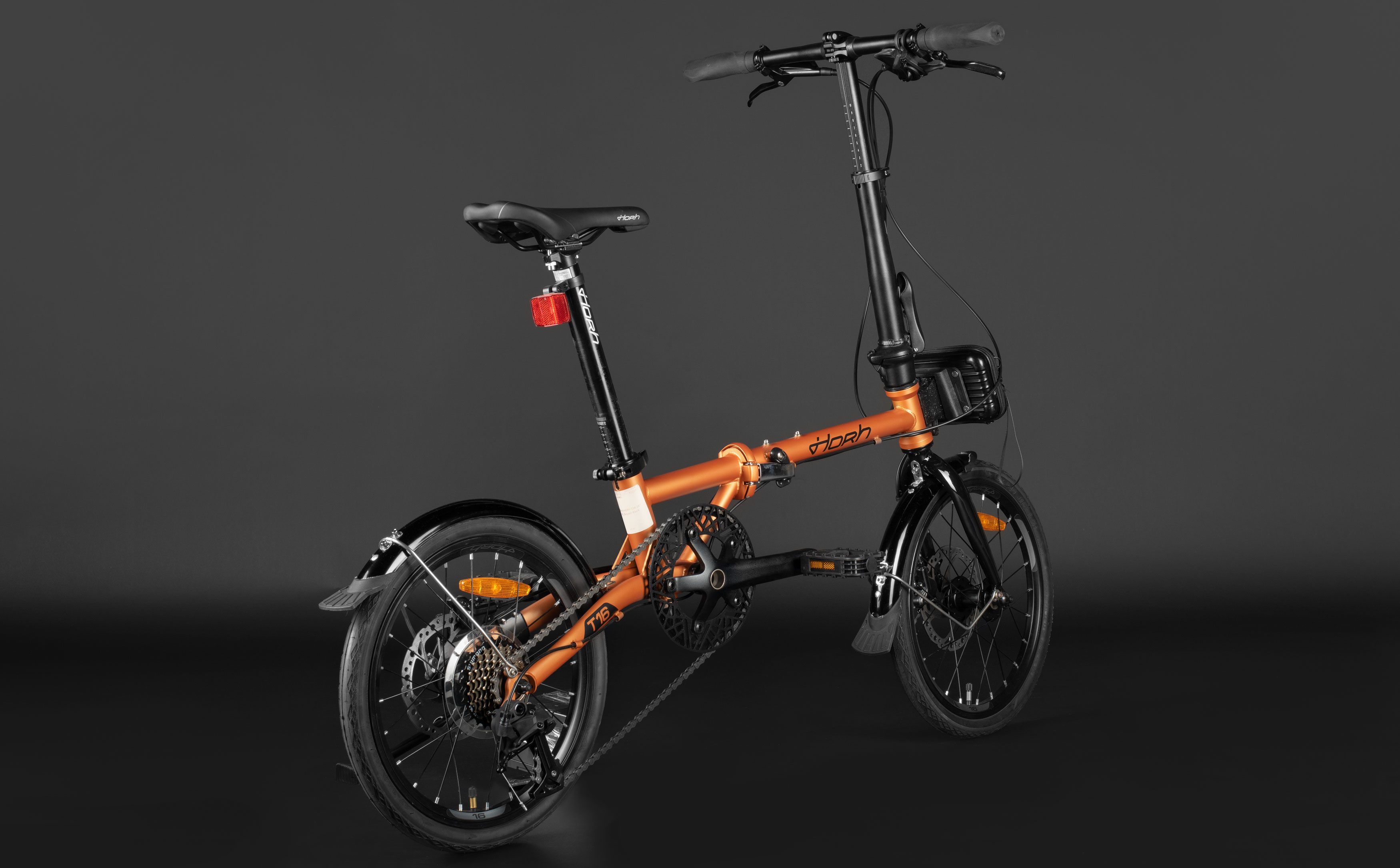 Велосипед HORH T16 16" (2024) Bronze-Black