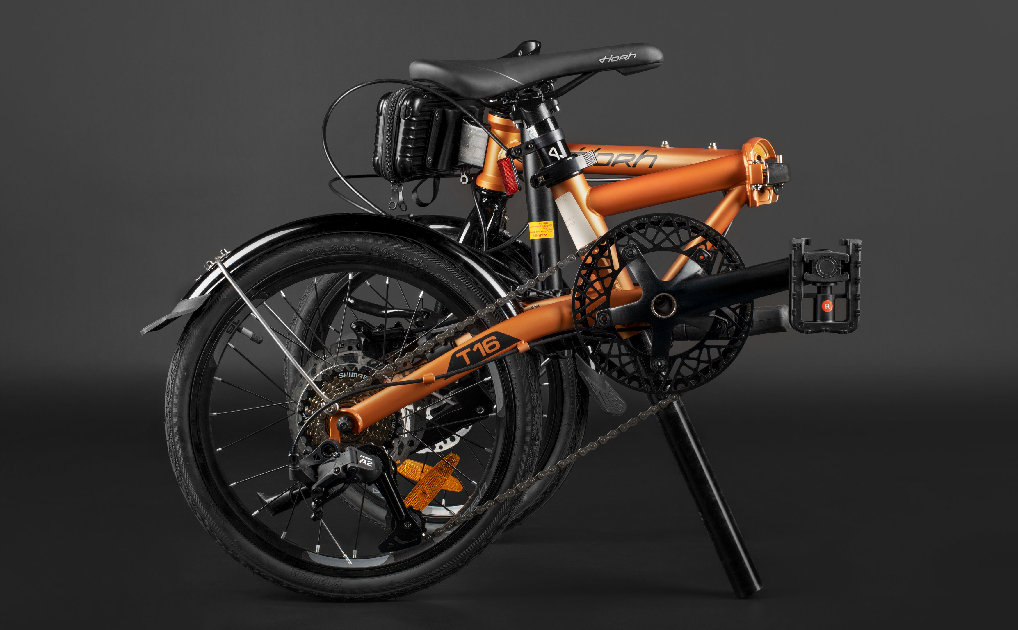 Велосипед HORH T16 16" (2024) Bronze-Black