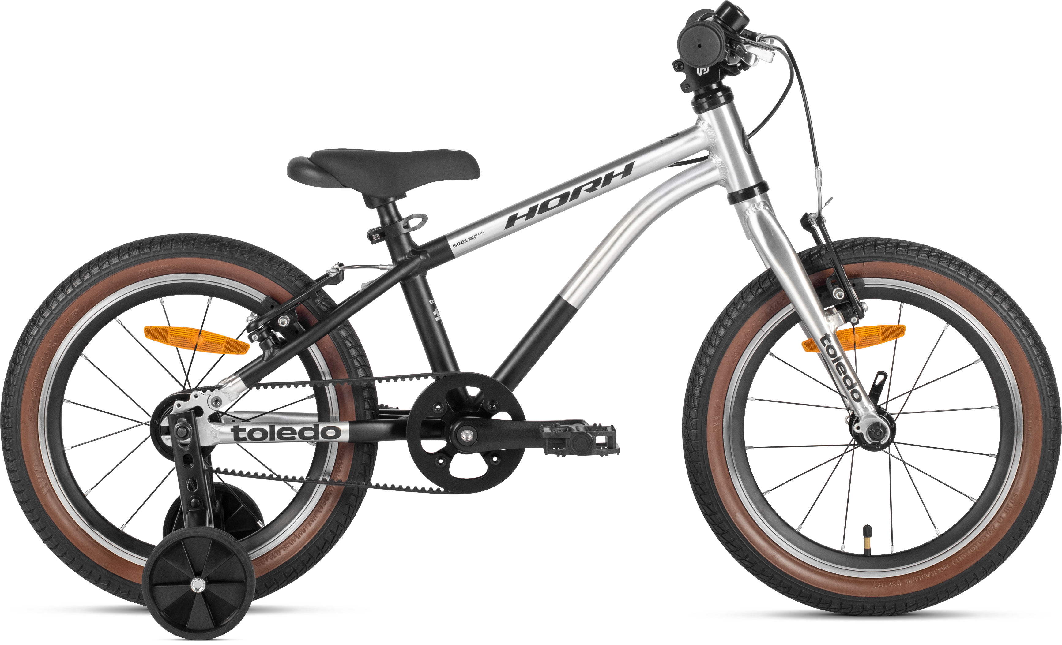 Велосипед HORH TOLEDO HTLD16 16" (2025) Polished-Black