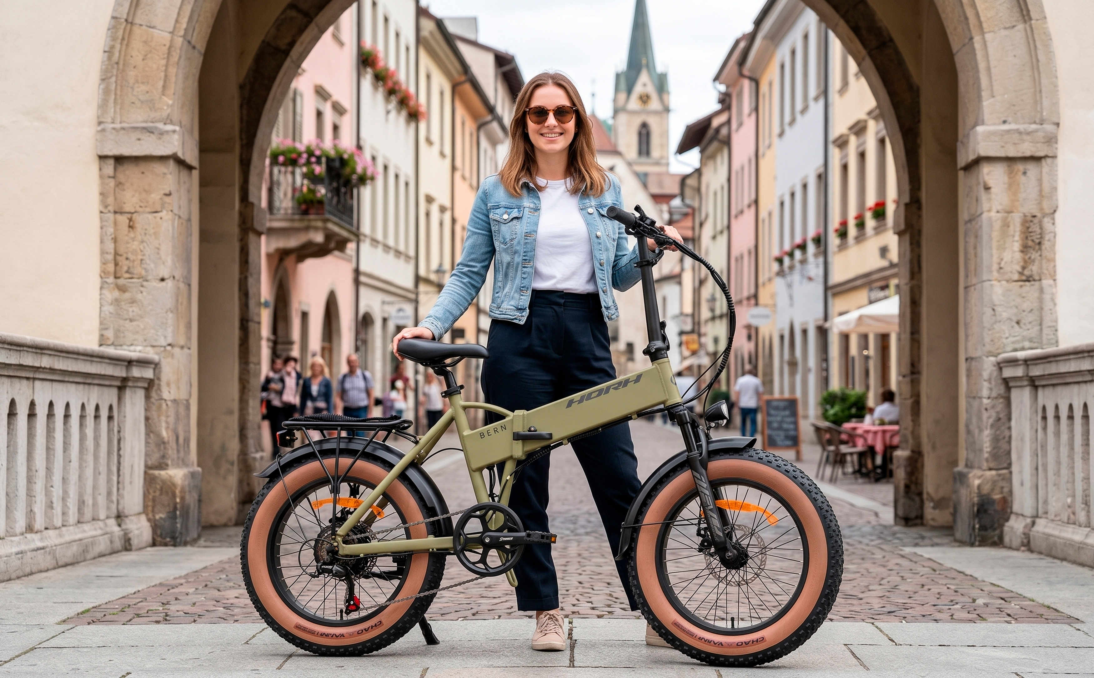 Электровелосипед HORH Bern 20" 350W (2026) Khaki