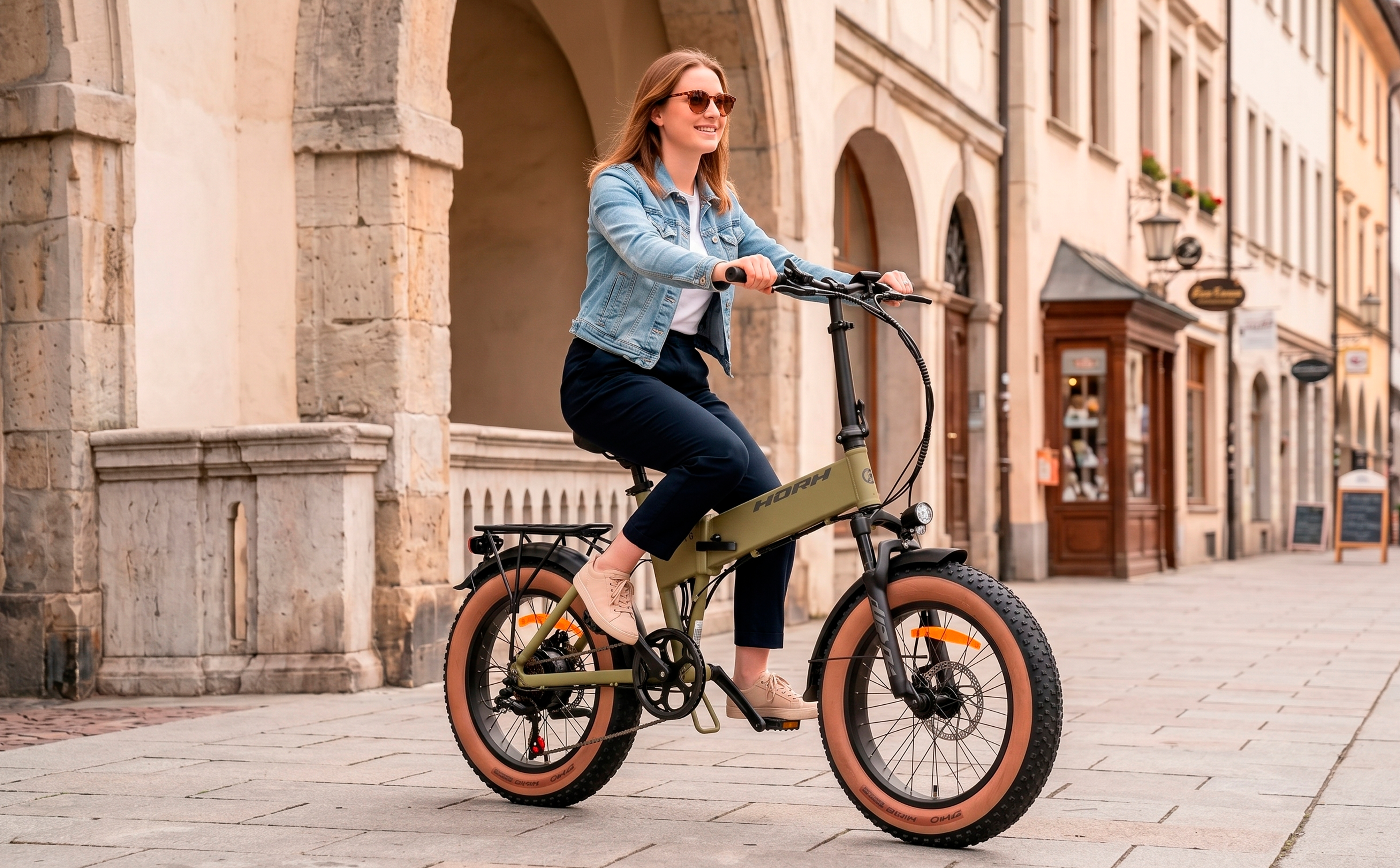 Электровелосипед HORH Bern 20" 350W (2026) Khaki