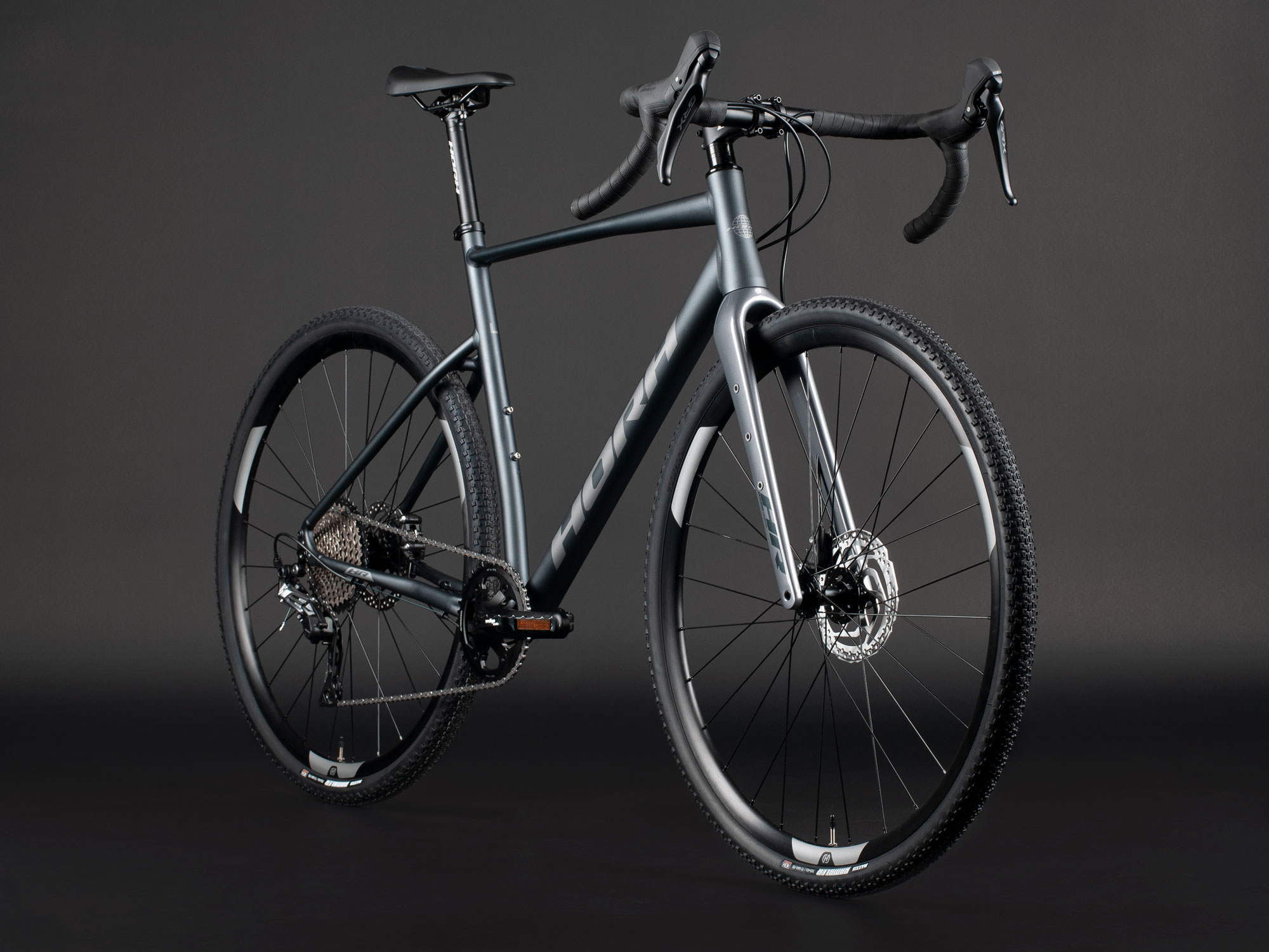 Велосипед HORH Bishop (2024) Black-Grey