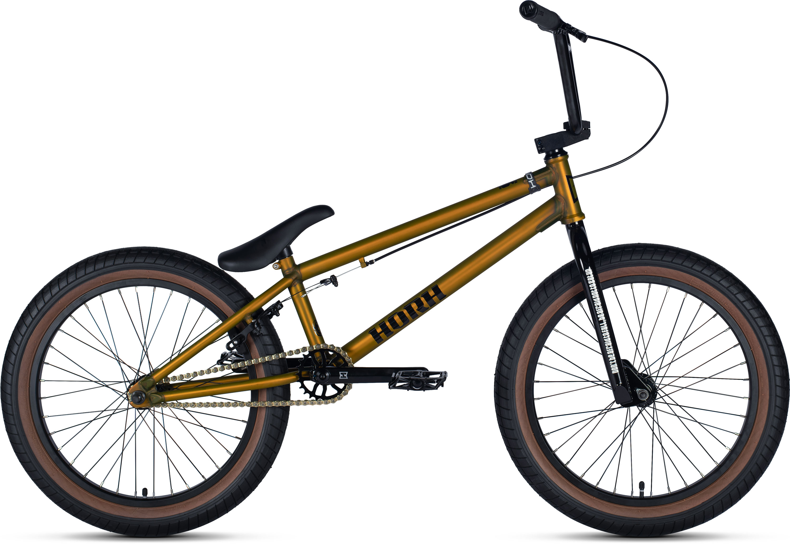 Велосипед HORH STAGE 3 20" (2024) Black Gold