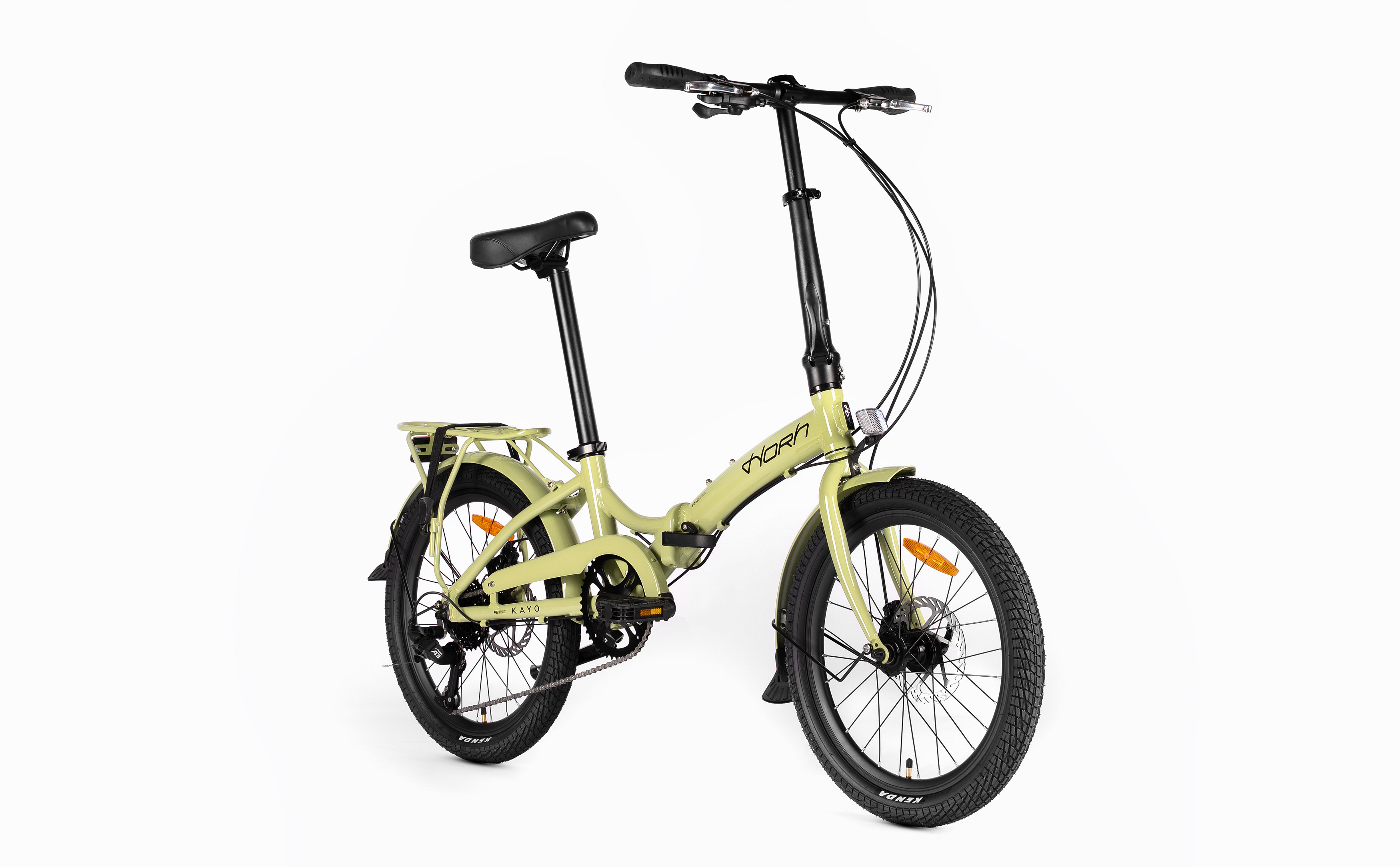 Велосипед HORH KAYO 8SP MD 20" (2026) Light Green