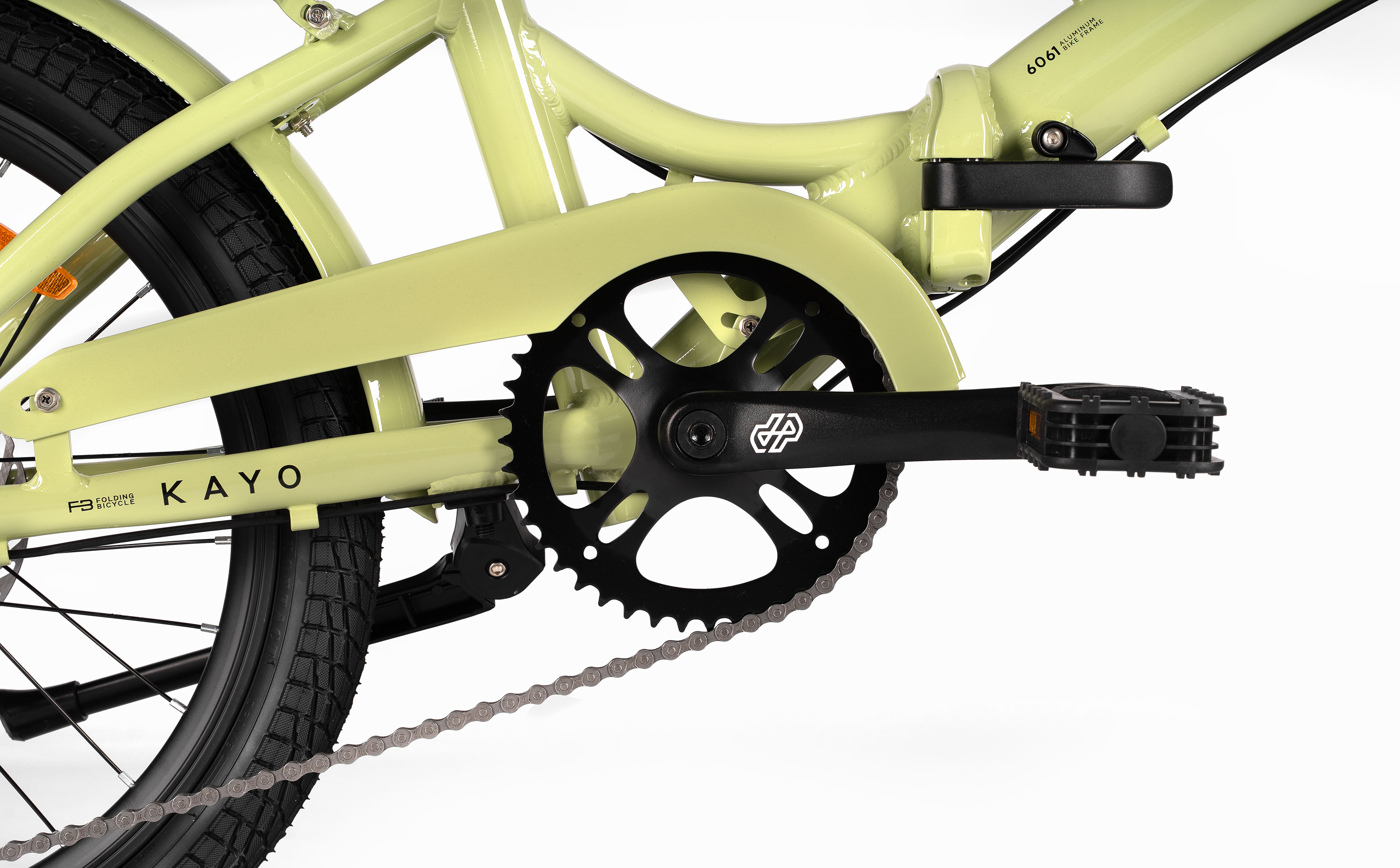 Велосипед HORH KAYO 8SP MD 20" (2026) Light Green