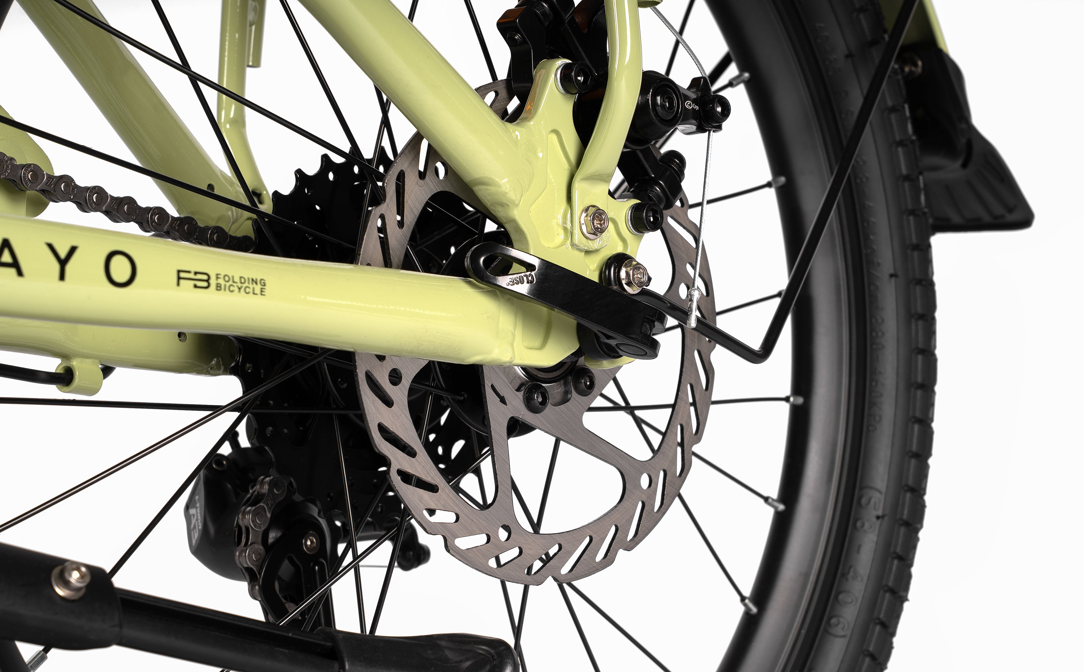 Велосипед HORH KAYO 8SP MD 20" (2026) Light Green