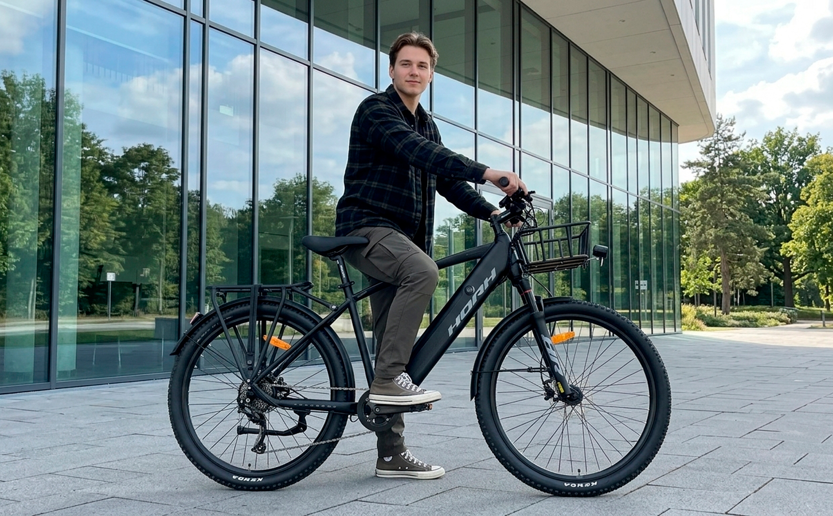 Велосипед HORH THOMPSON 350W (2025) Dark
