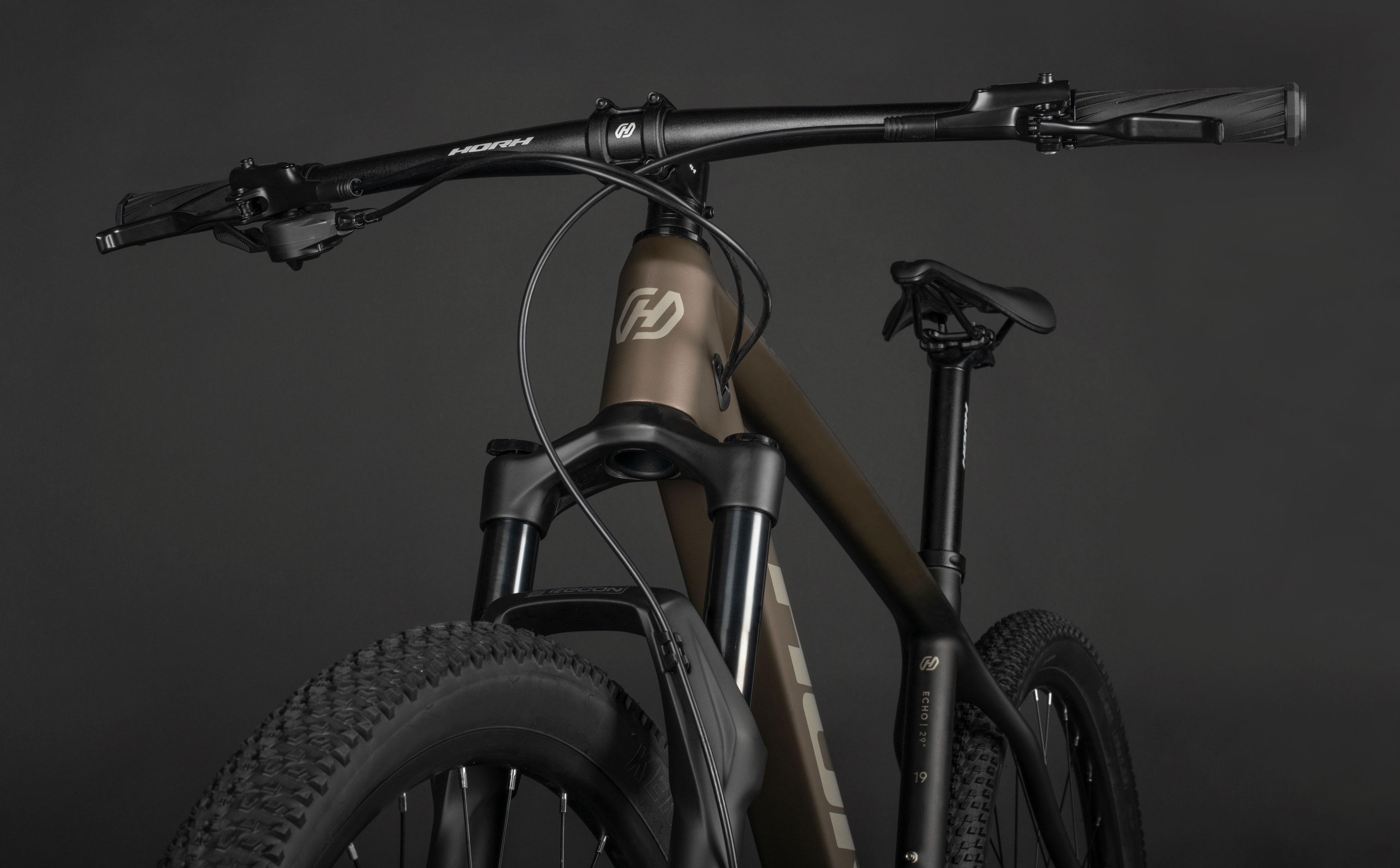 Велосипед HORH ECHO SL 29" (2025) Matt Brown-Black