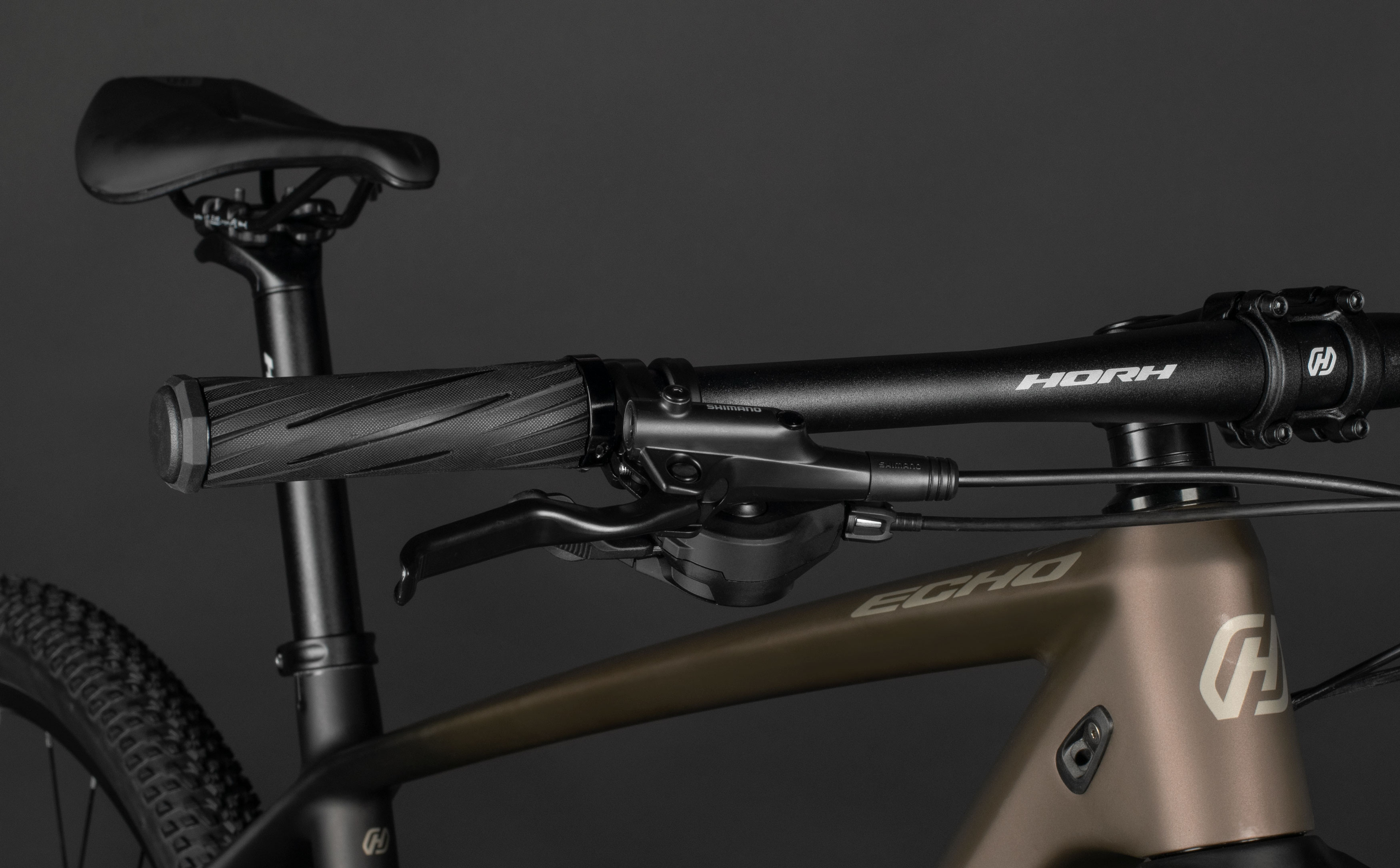 Велосипед HORH ECHO SL 29" (2025) Matt Brown-Black