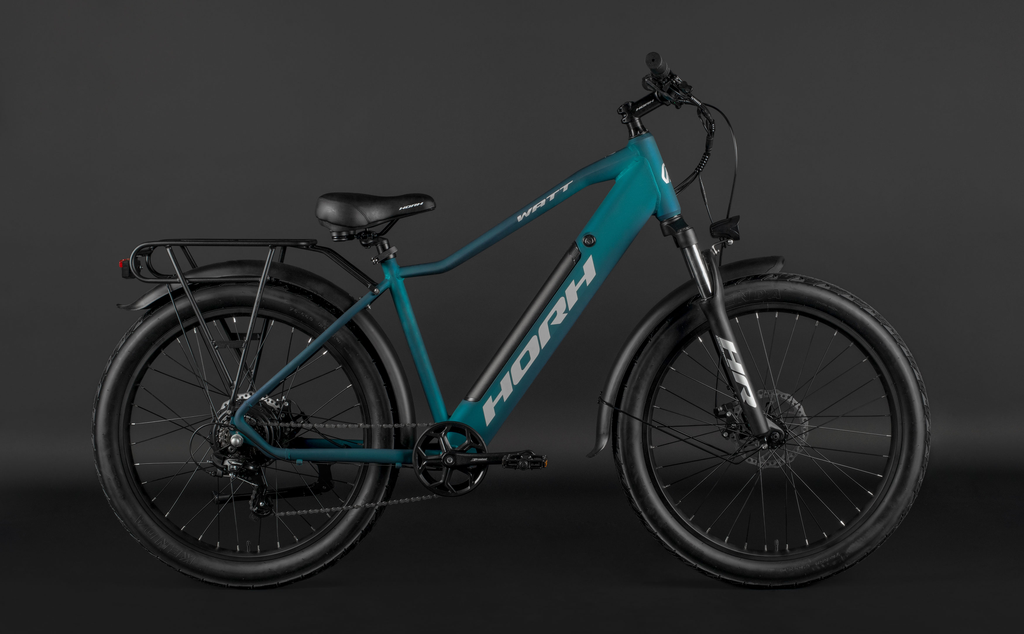 Велосипед HORH WATT 26" 750W (2026) Aquamarine