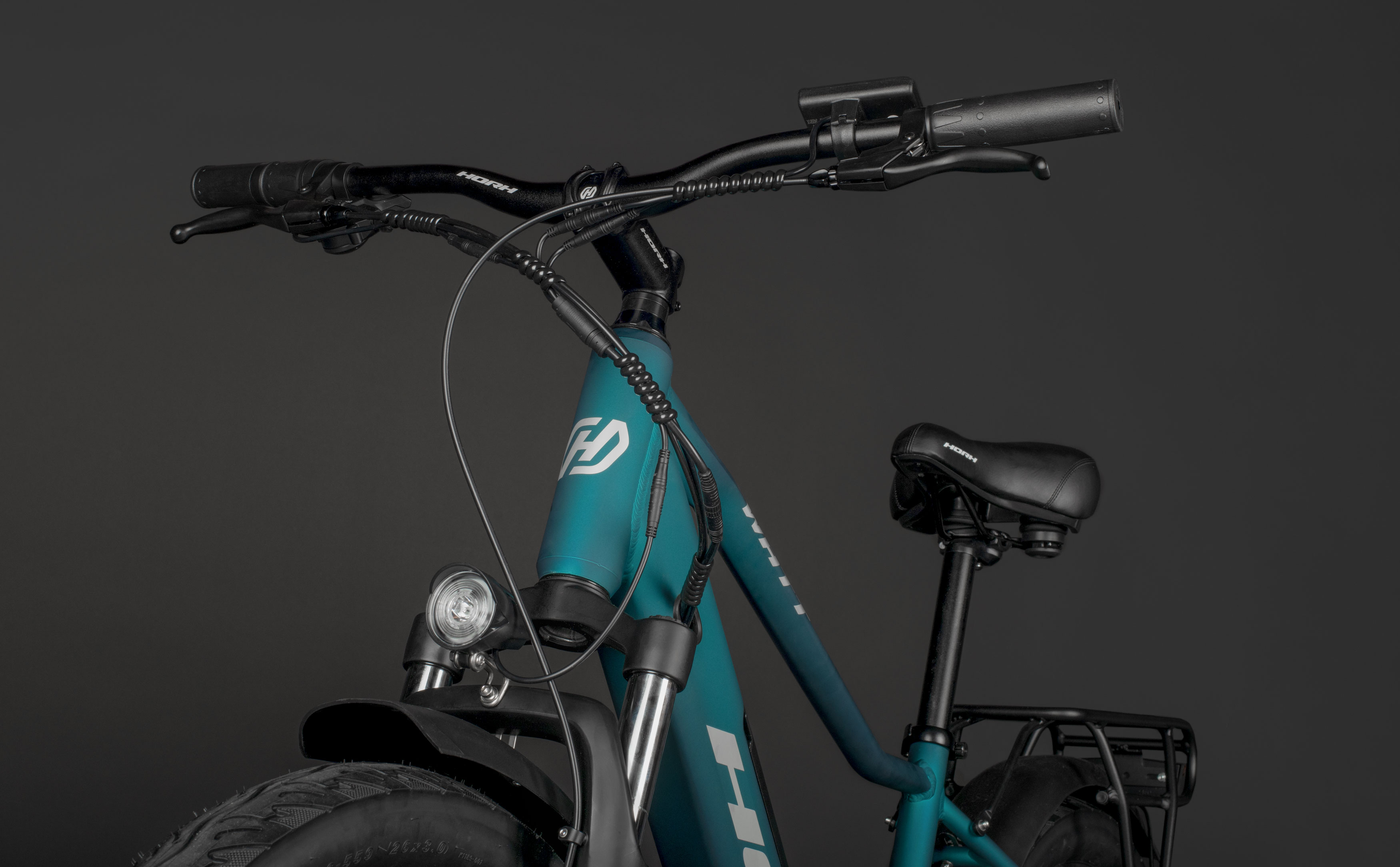 Велосипед HORH WATT 26" 750W (2026) Aquamarine