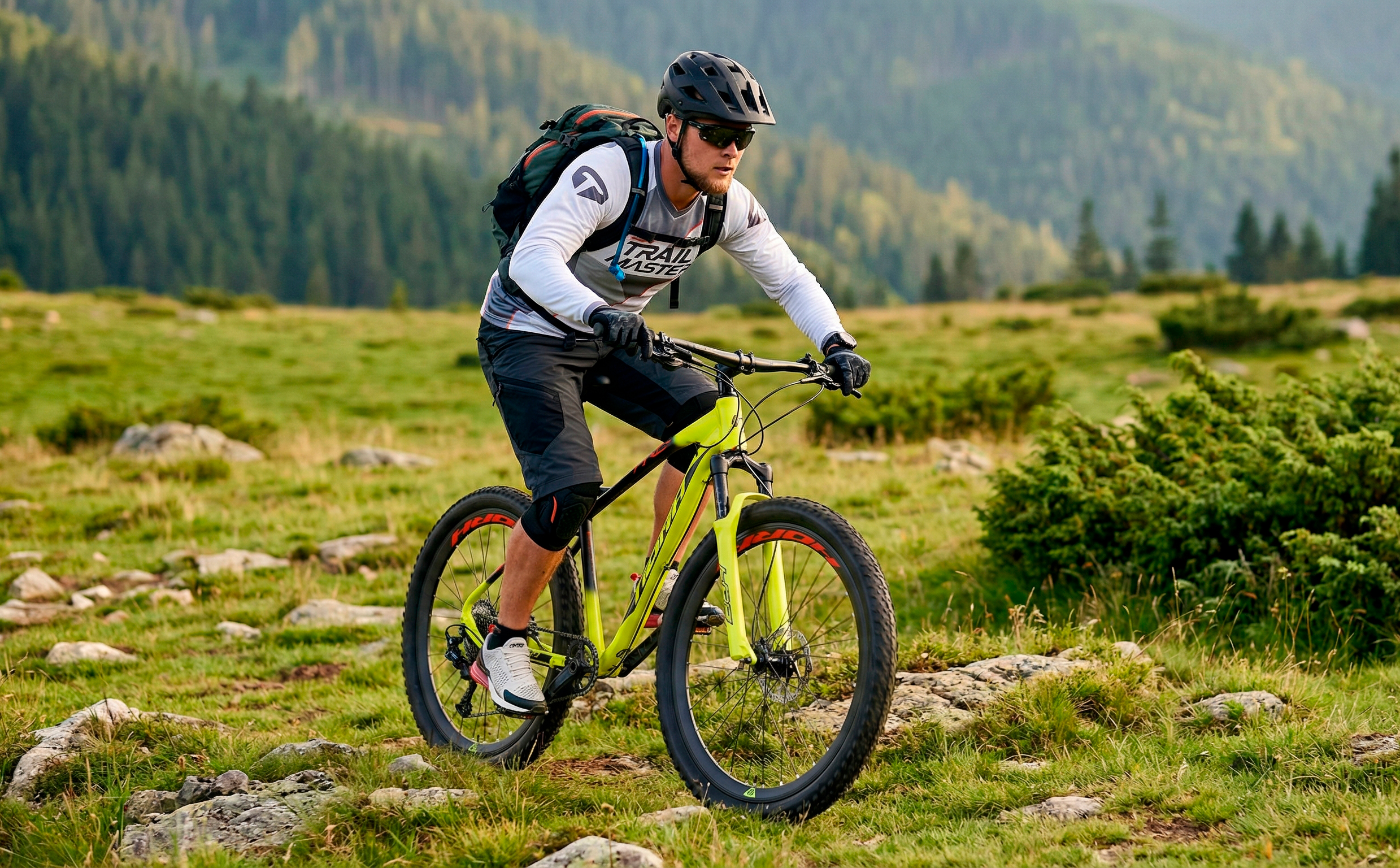 Велосипед HORH ROCKET PLUS 27.5+ (2025) Yellow-Black