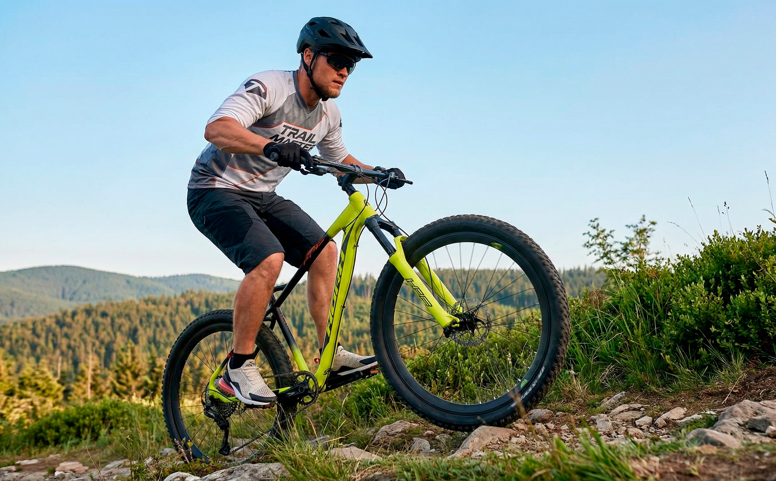 Велосипед HORH ROCKET PLUS 27.5+ (2025) Yellow-Black