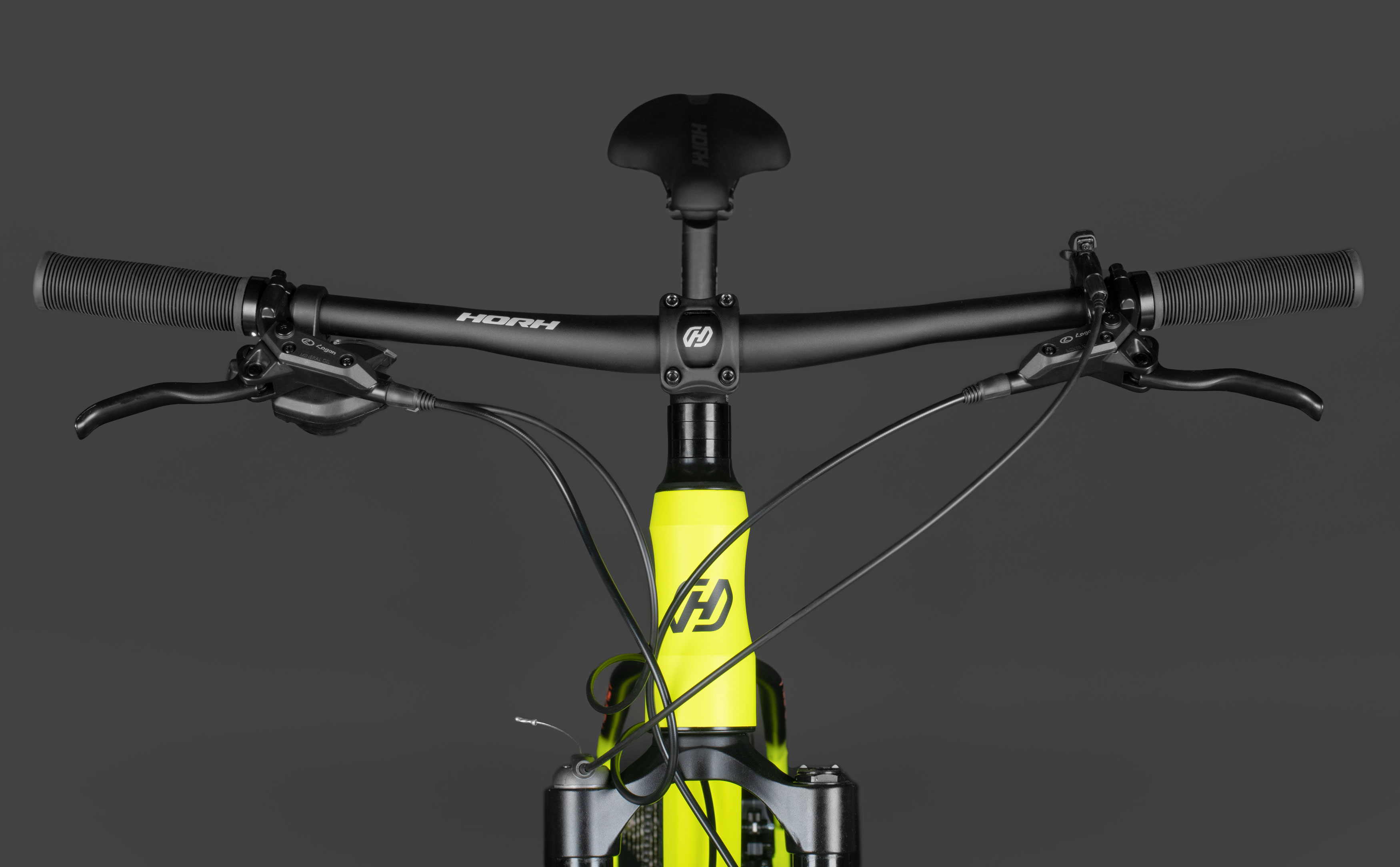 Велосипед HORH ROCKET PLUS 27.5+ (2025) Yellow-Black