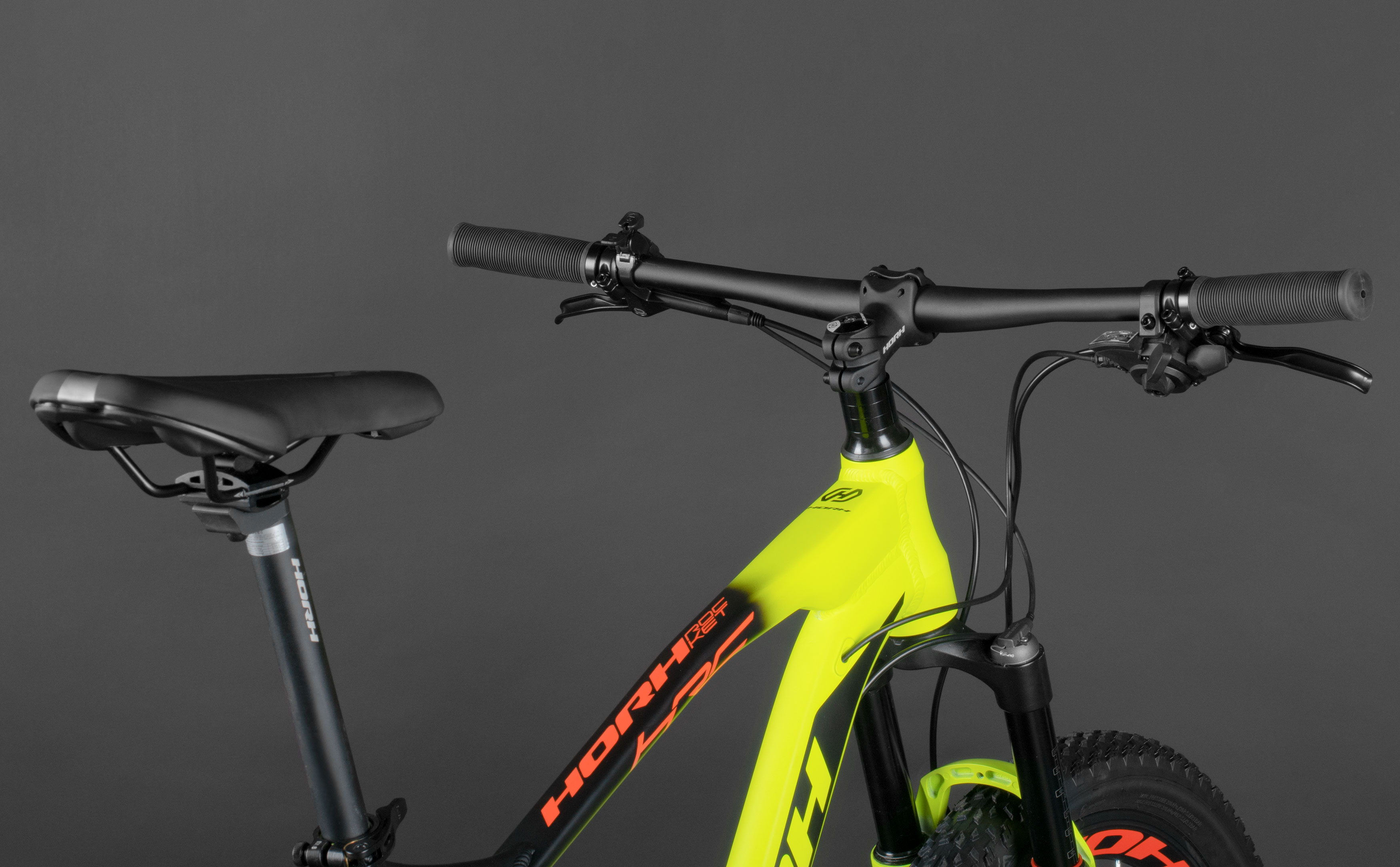 Велосипед HORH ROCKET PLUS 27.5+ (2025) Yellow-Black