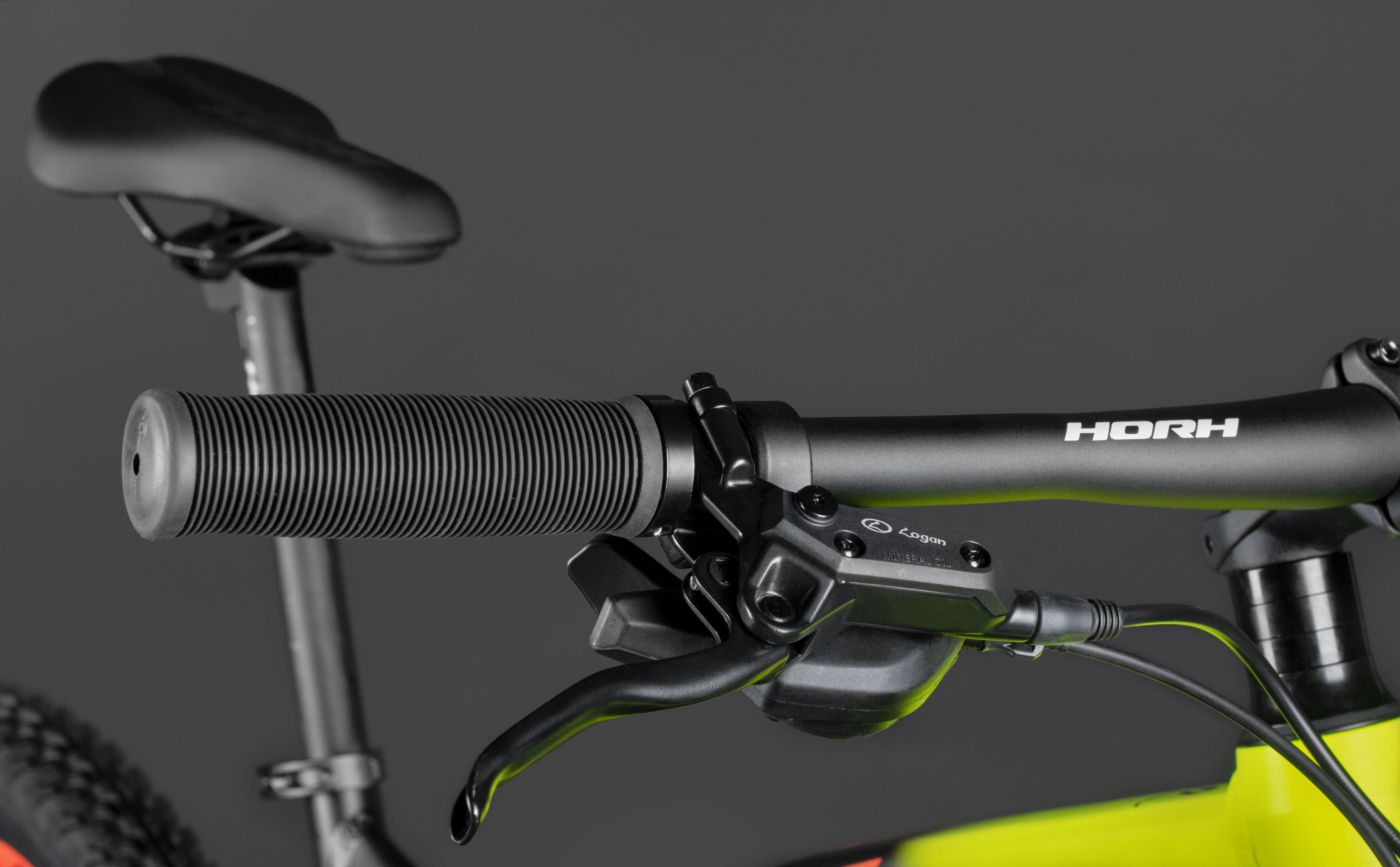Велосипед HORH ROCKET PLUS 27.5+ (2025) Yellow-Black